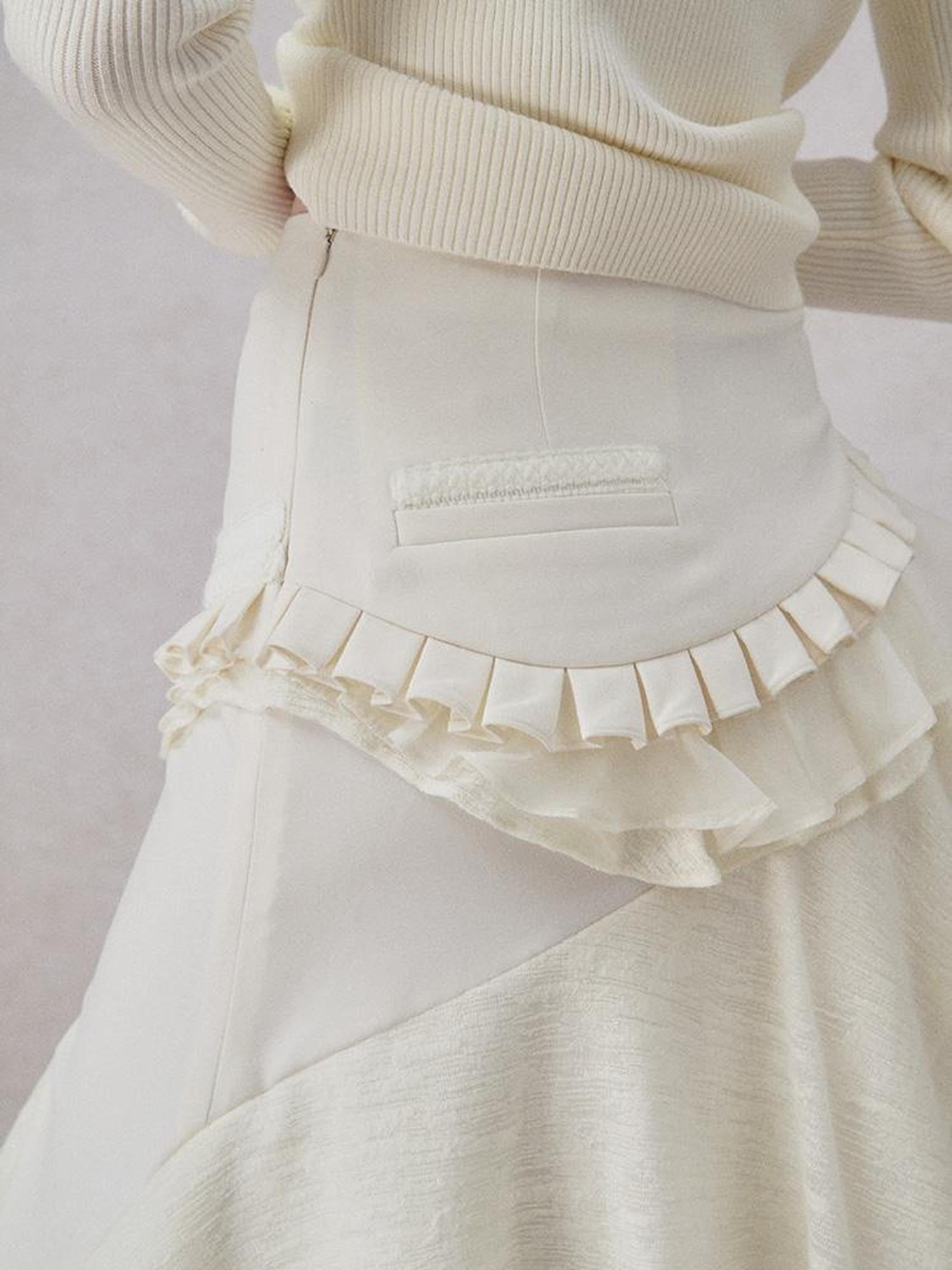 AnnoMundi Layered A Line Sheer Skirt