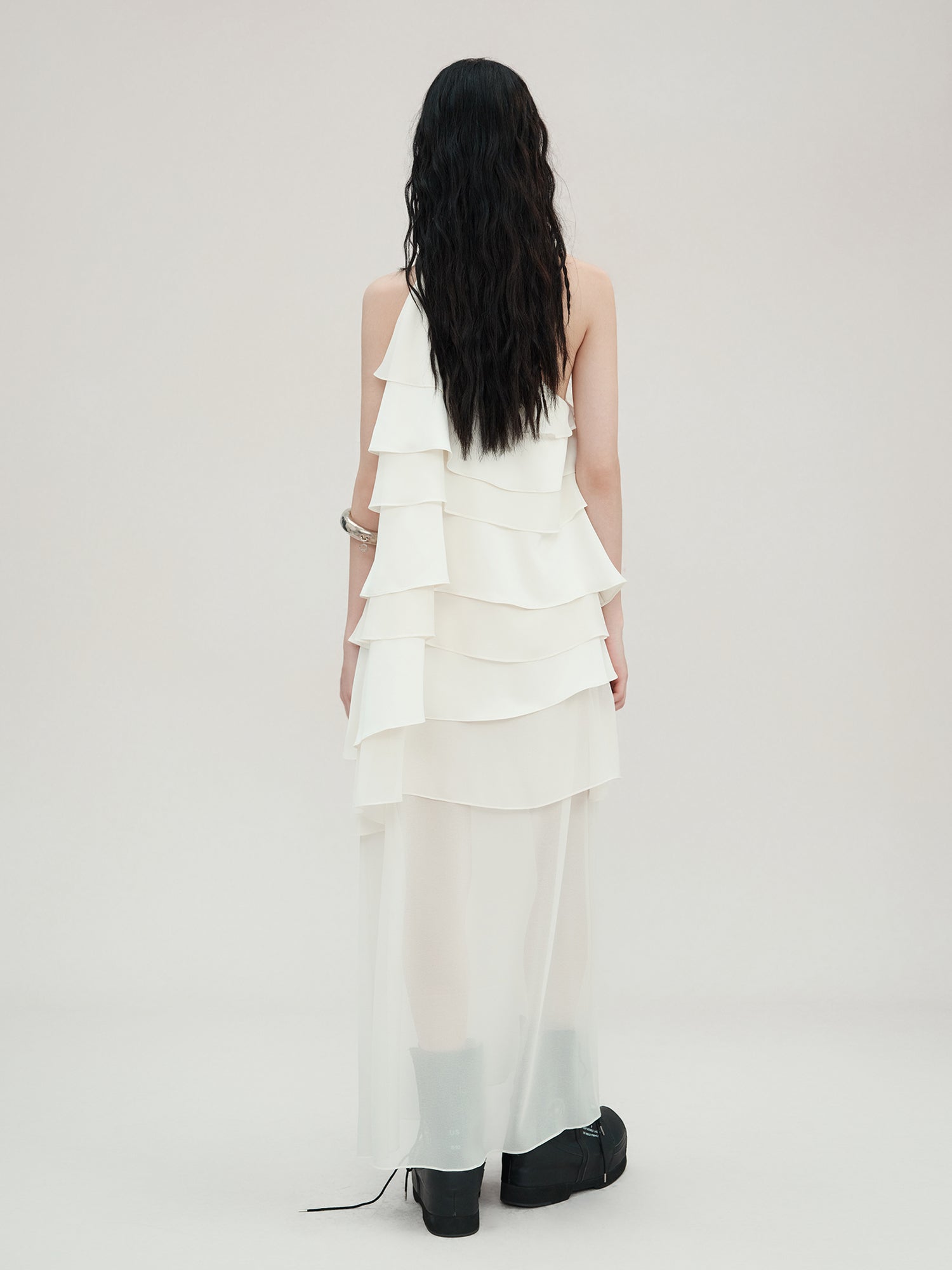 AnnoMundi Layered Wing Sheer Vacation Dress