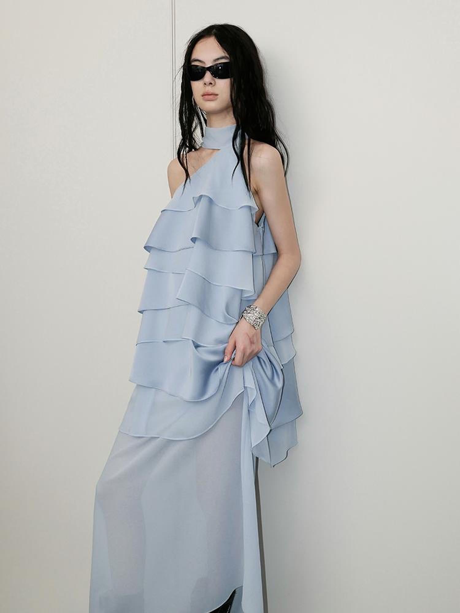 AnnoMundi Layered Wing Sheer Vacation Dress