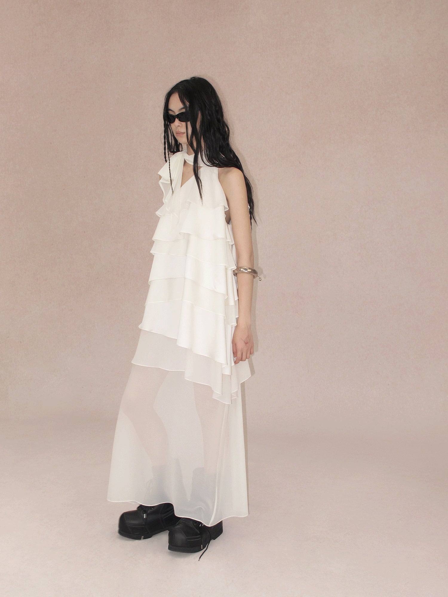 AnnoMundi Layered Wing Sheer Vacation Dress