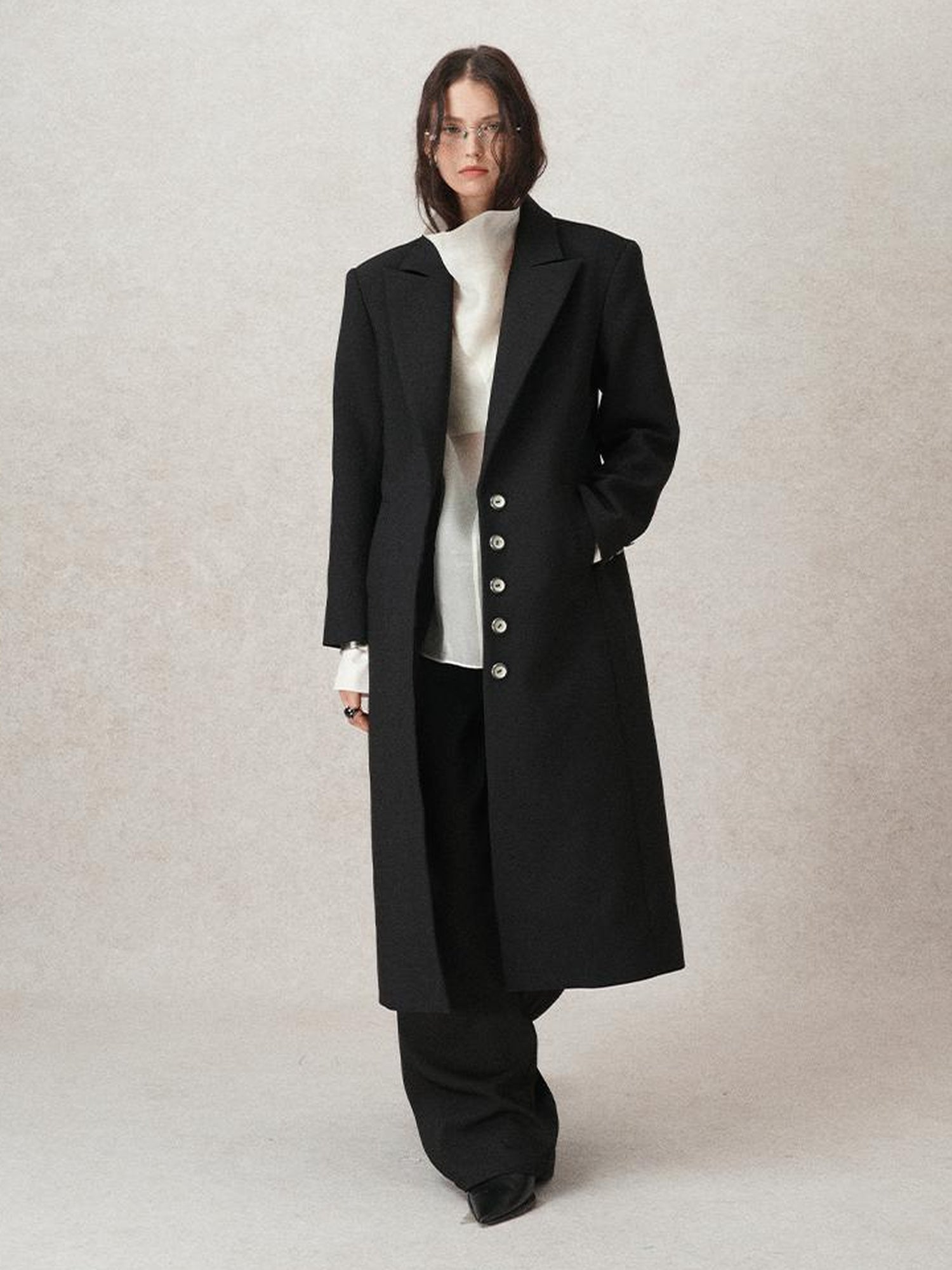 AnnoMundi Lazy Pleated Wide Leg Trousers with Adjustable Waist