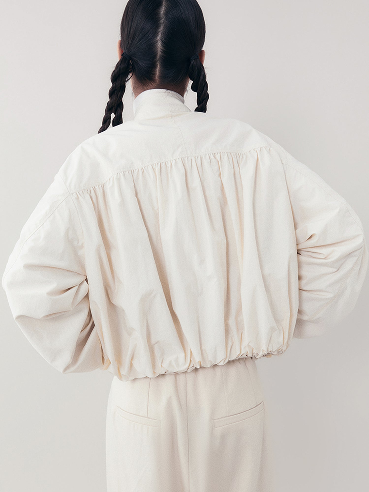 AnnoMundi Lightweight Pleated Short Jacket