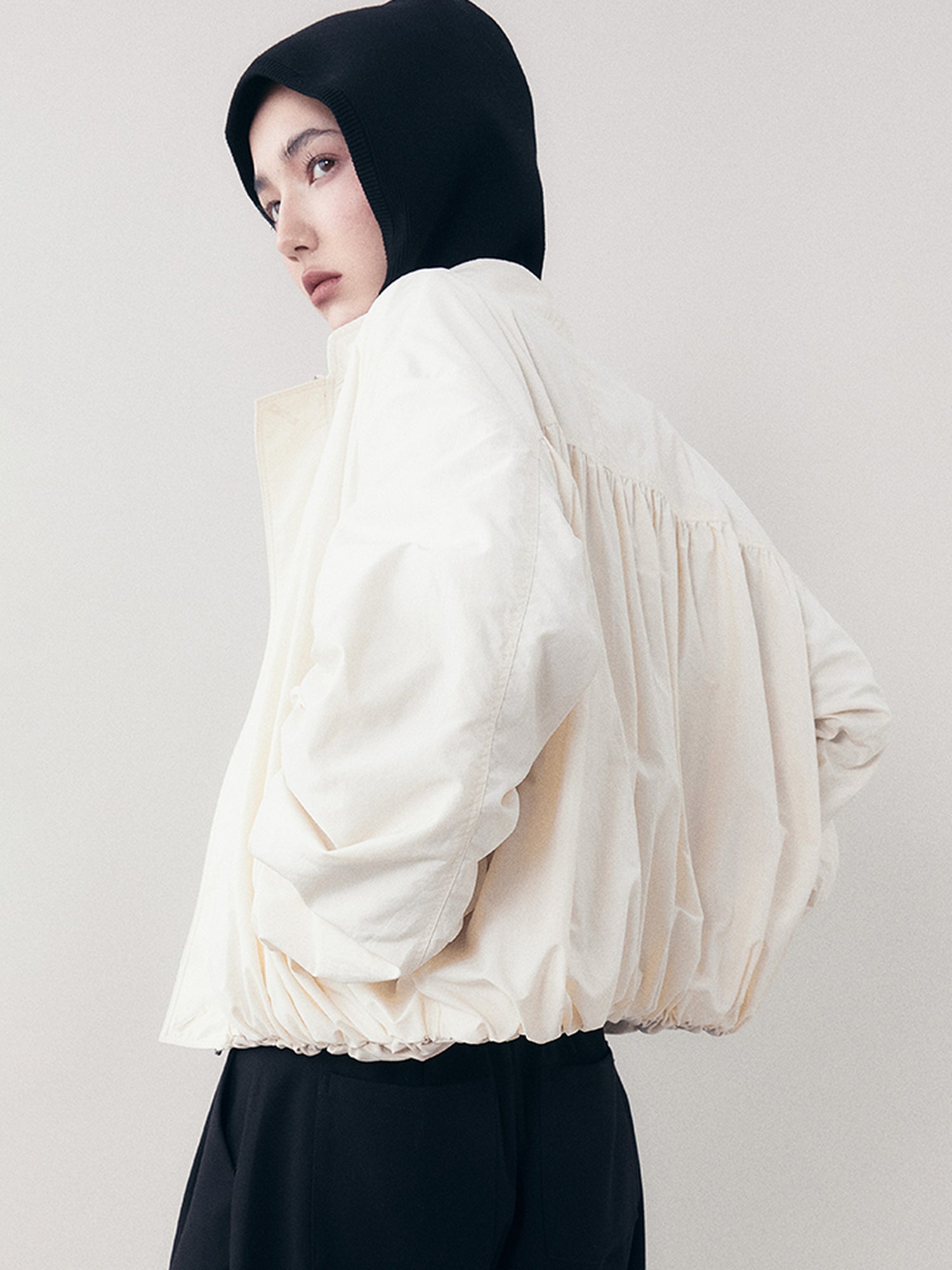 AnnoMundi Lightweight Pleated Short Jacket