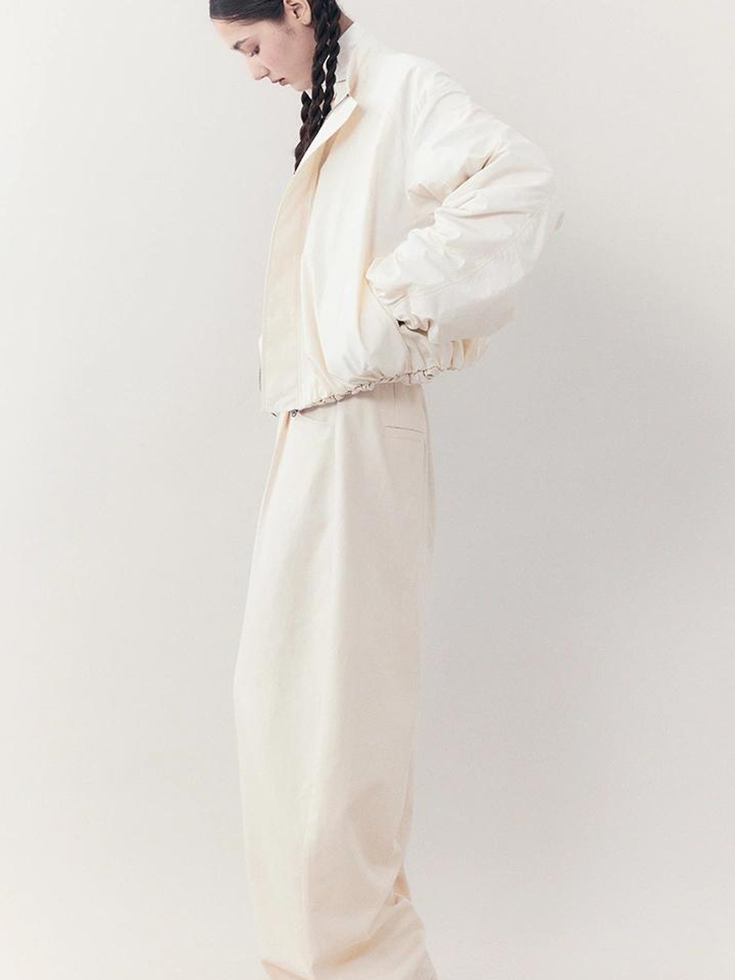 AnnoMundi Lightweight Pleated Short Jacket