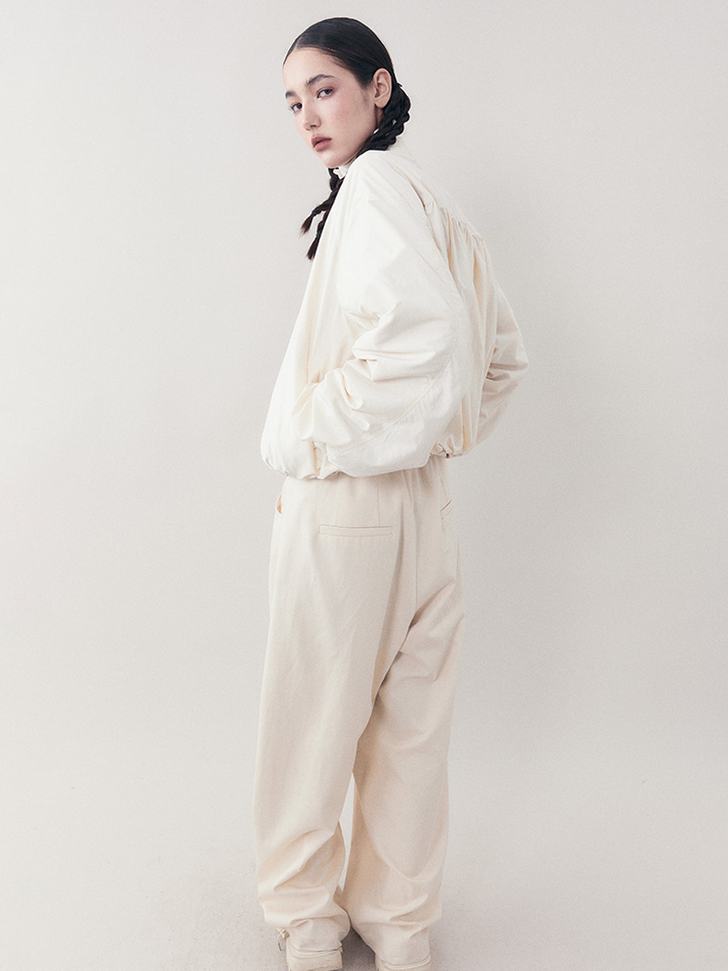 AnnoMundi Lightweight Pleated Short Jacket