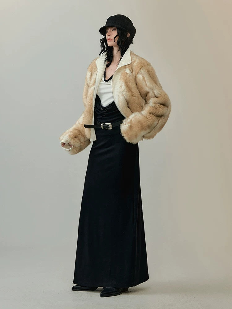 AnnoMundi Minimalist Colorblock Slim X Silhouette Cotton Blend City Commute Maxi Dresses