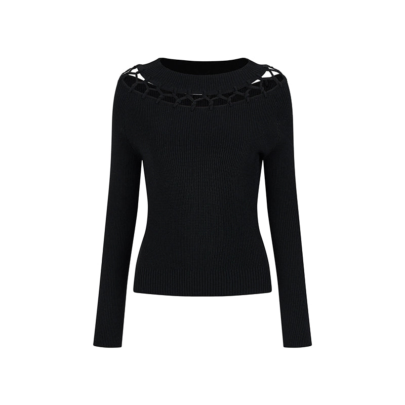 AnnoMundi_Openwork_Knit_Cluster_Knot_Top_MISSTT