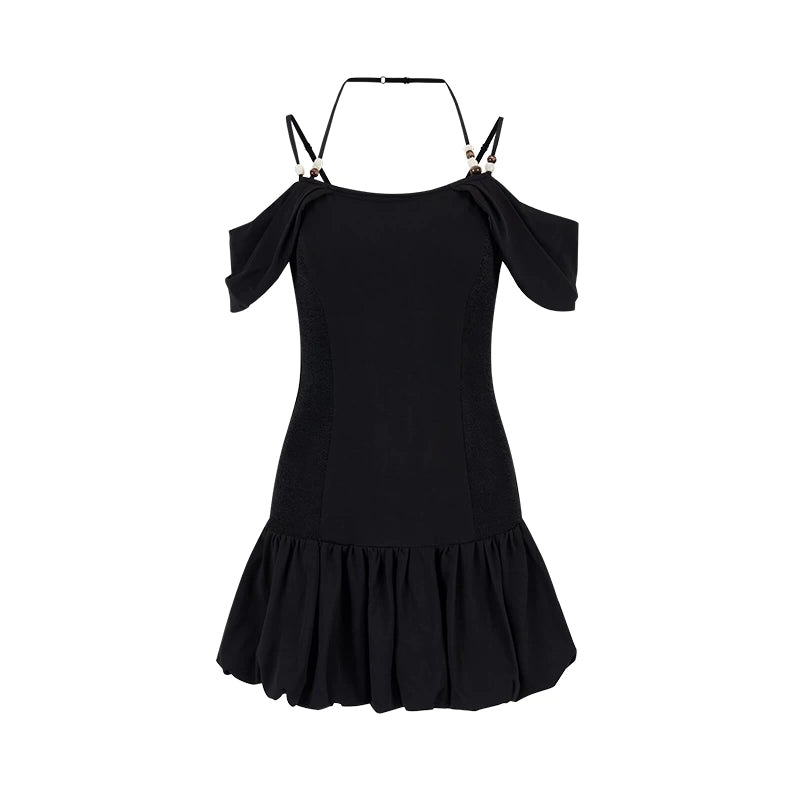 AnnoMundi_Pearl_Embellished_Dream_Knit_Dress_V-Neck_T-Shirt_Long-Sleeve_MISSTT