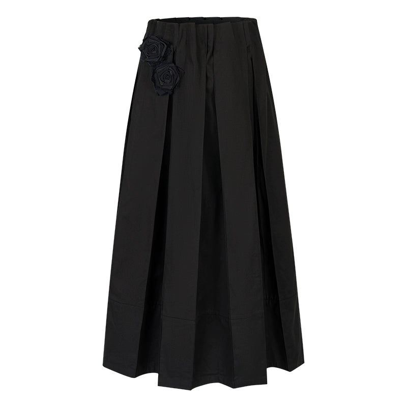 AnnoMundi_Pleated_Bloom_Long_Skirt_With_Elastic_Waist_MISSTT