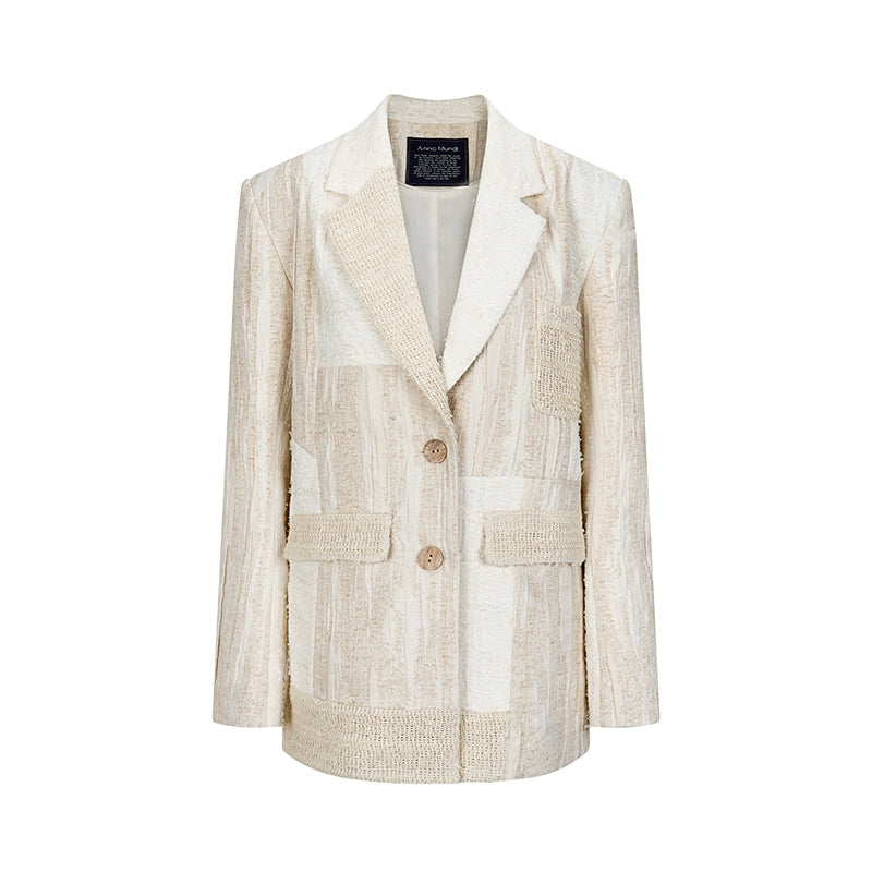 AnnoMundi_Retro_Linen_Blazer_With_Woven_Texture_MISSTT