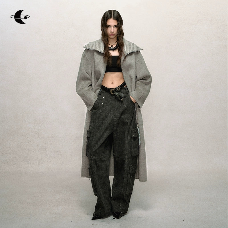 AnnoMundi_Retro_Sage_Green_Wool_Blend_Coat_With_Detachable_Collar_MISSTT