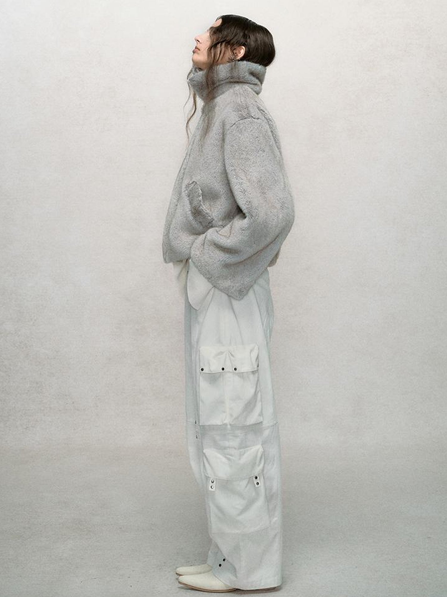 AnnoMundi Rivet Detail Cargo Pants With Punk Retro Style