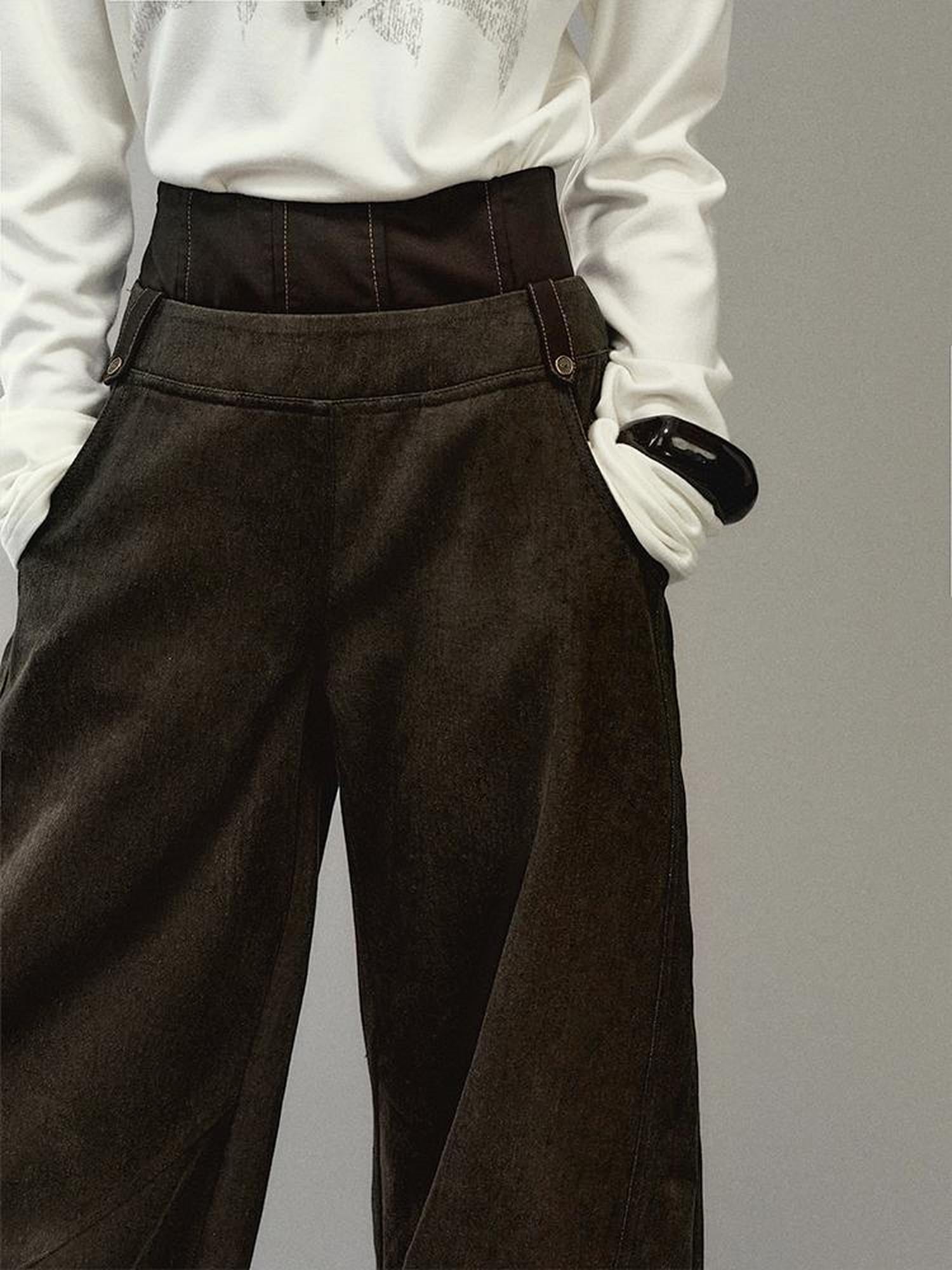AnnoMundi Rustline Weave Dual Waist Trousers