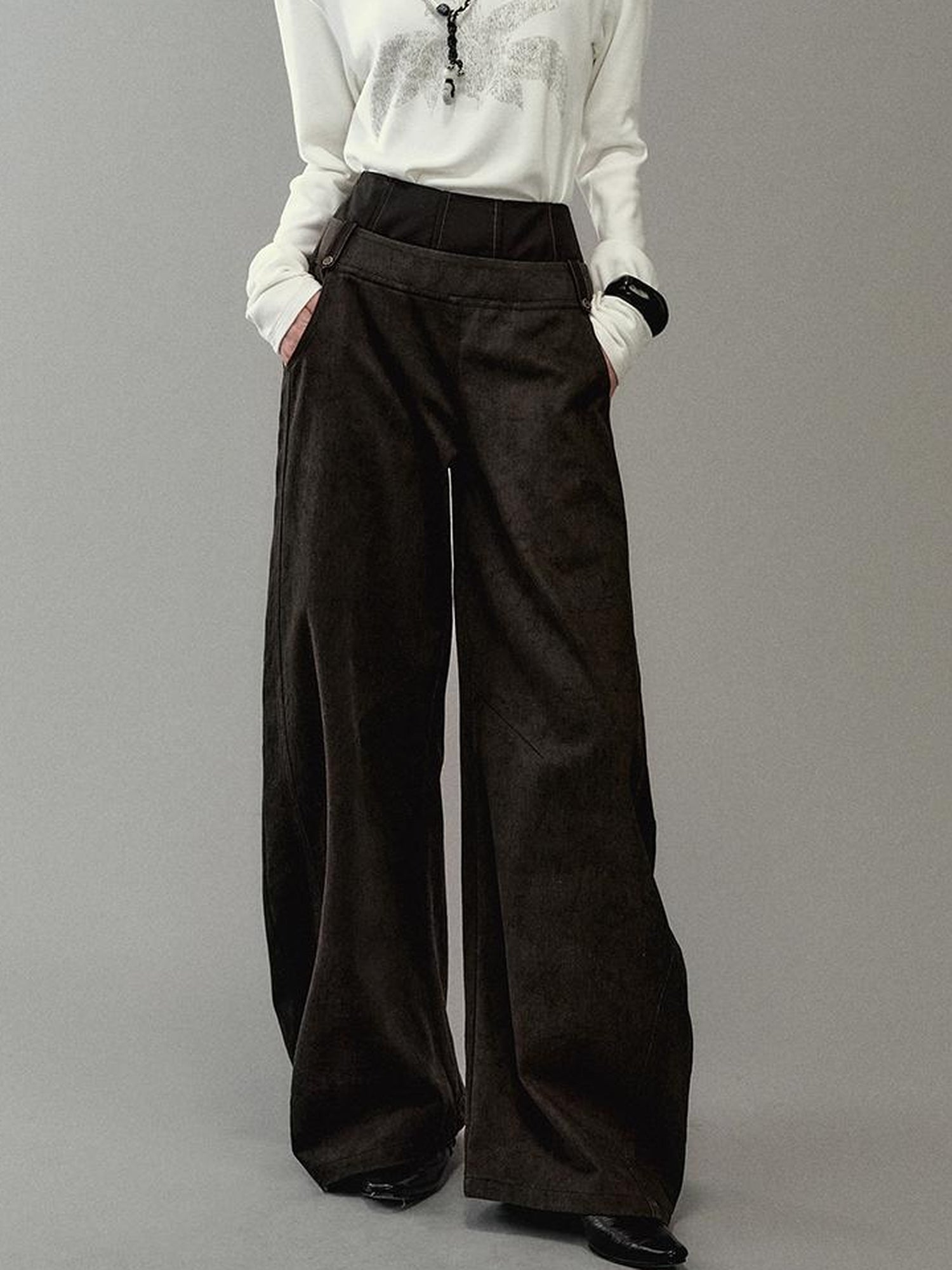 AnnoMundi Rustline Weave Dual Waist Trousers