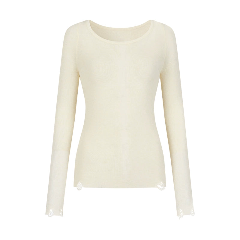 AnnoMundi_Semi_Sheer_Wool_Knit_Sweater_Winter_Boho_Casual_Crewneck_Top_MISSTT