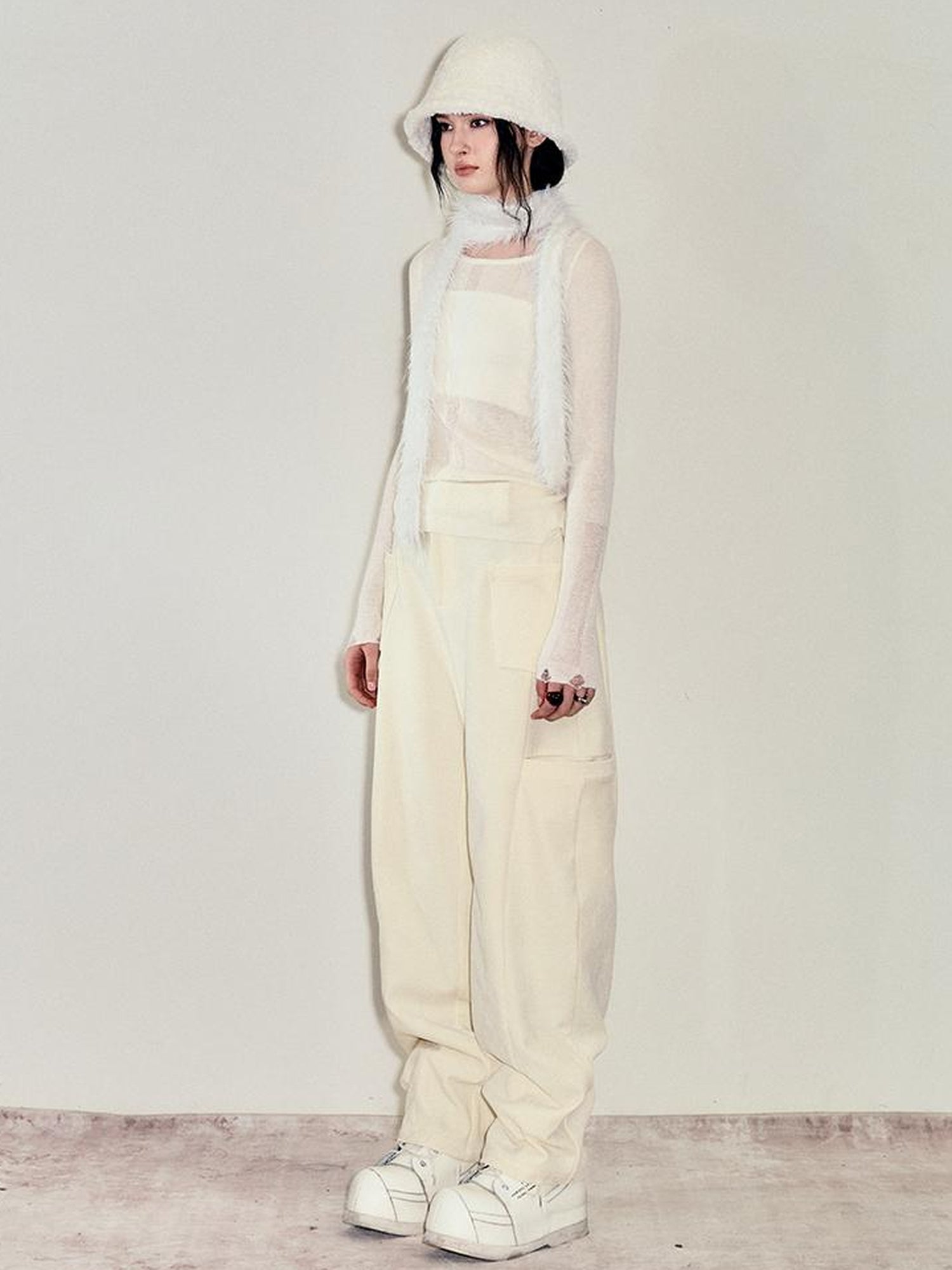 AnnoMundi Snowy Corded Wide Leg Trousers With Pockets