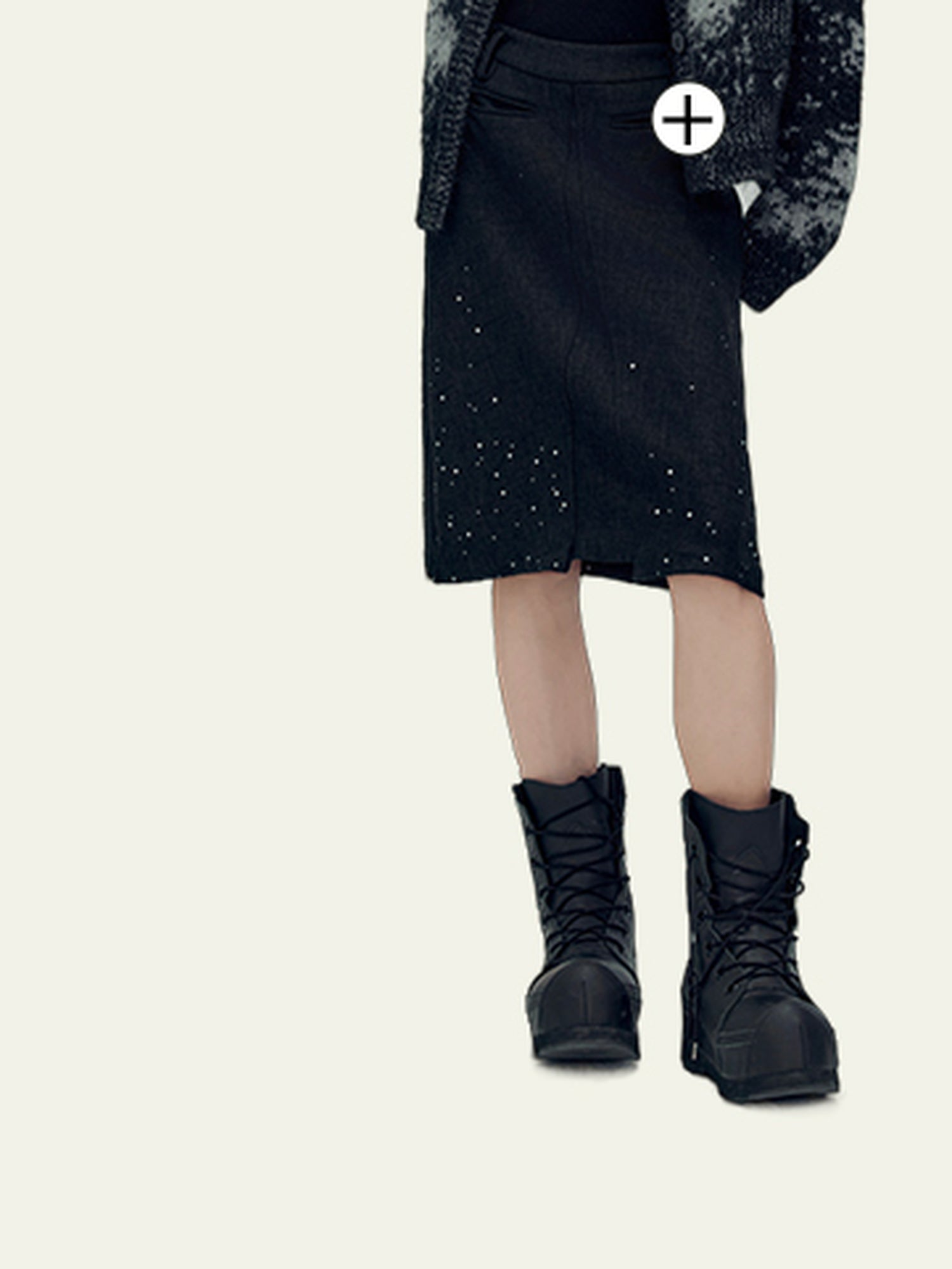 AnnoMundi Soft Alpaca Blend Textured Knit Cardigan V-Neck T-Shirt Long Sleeve