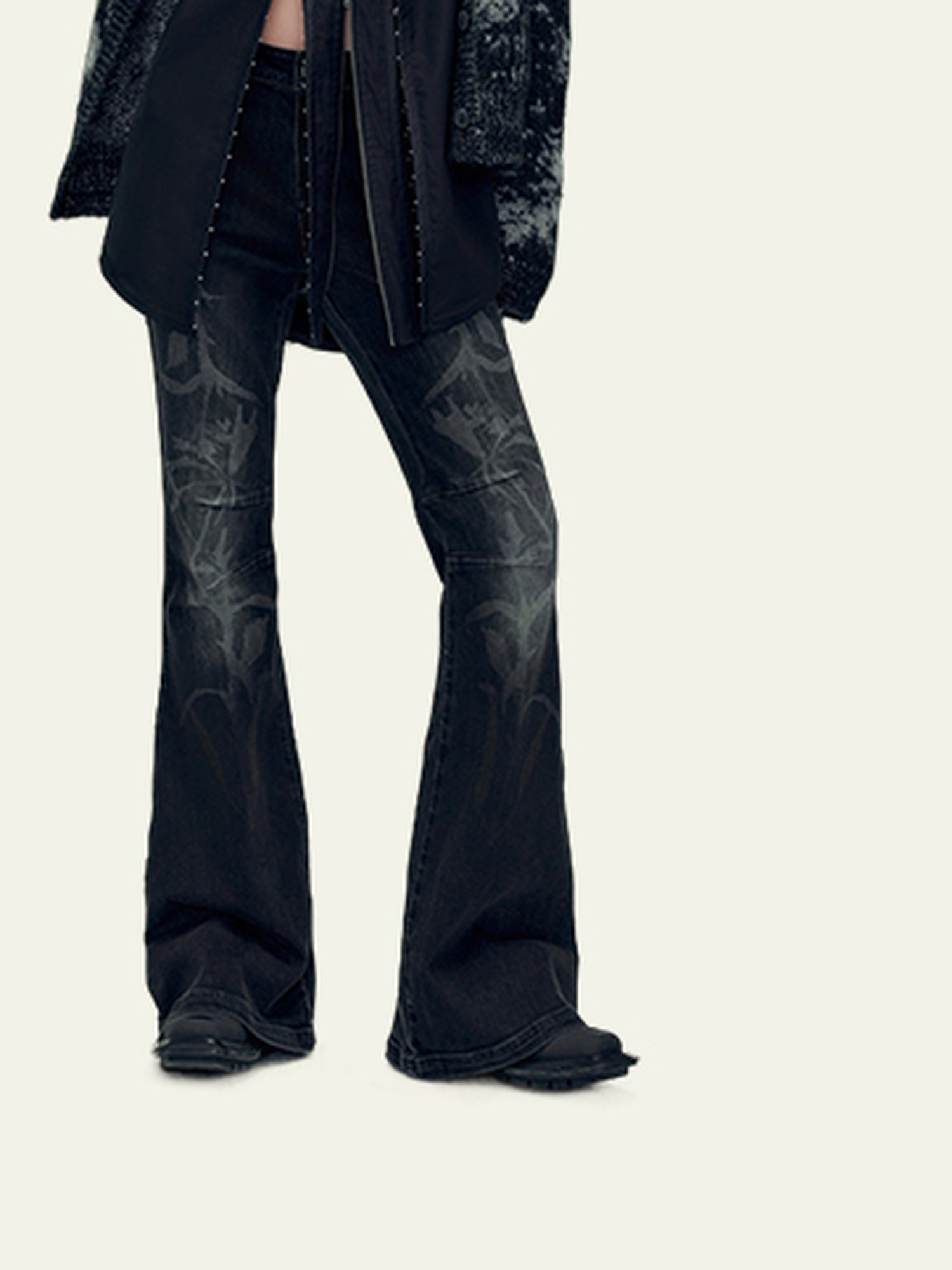 AnnoMundi Soft Alpaca Blend Textured Knit Cardigan V-Neck T-Shirt Long Sleeve