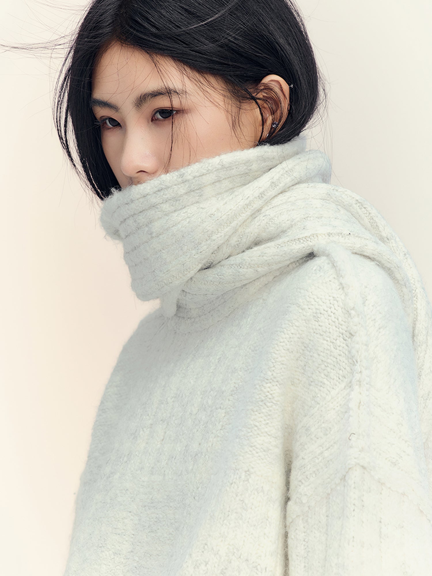 AnnoMundi Soft Alpaca Plush Winter Scarf