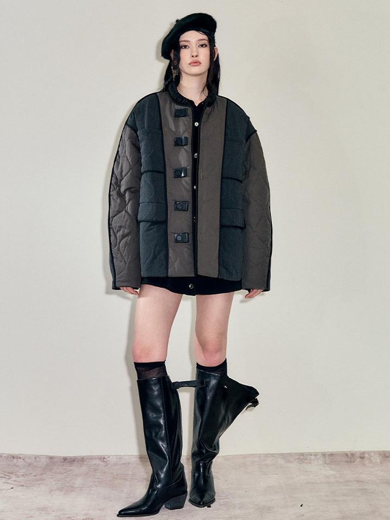 AnnoMundi Soft Fluffy Long Rabbit Hair Beret