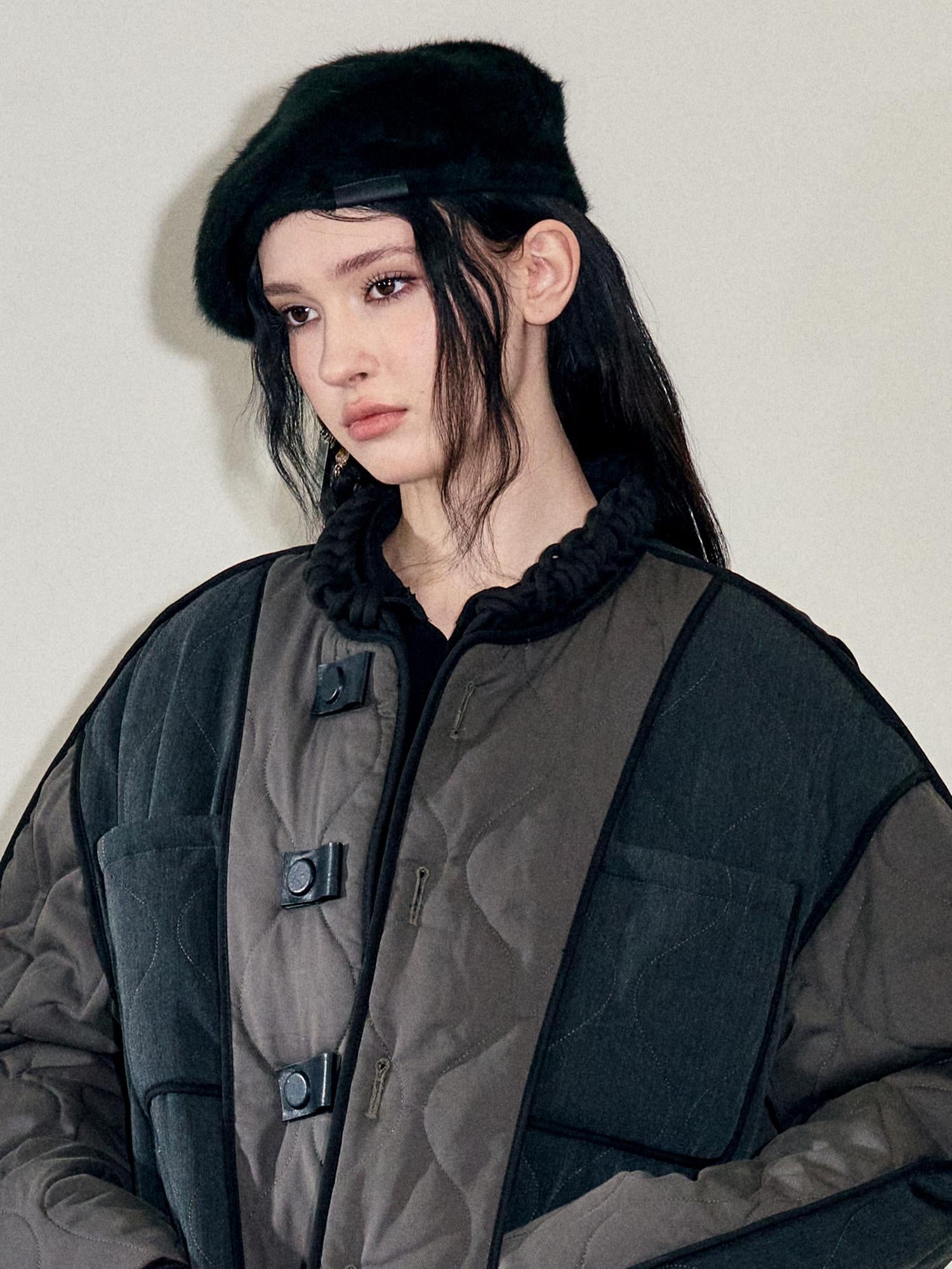 AnnoMundi Soft Fluffy Long Rabbit Hair Beret