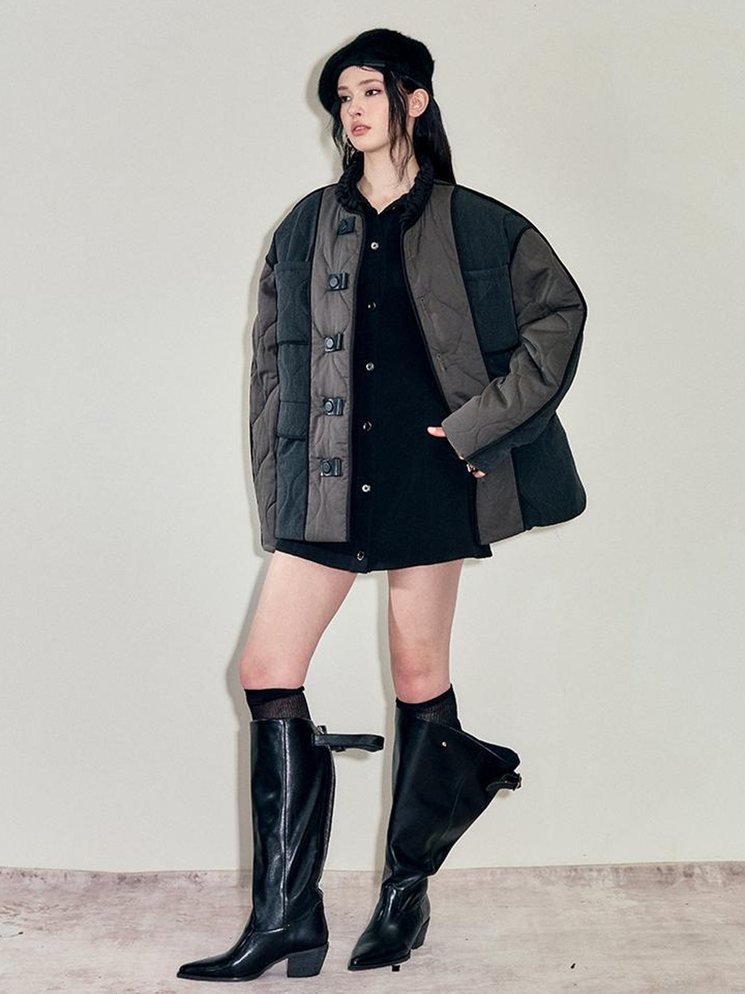 AnnoMundi Soft Fluffy Long Rabbit Hair Beret