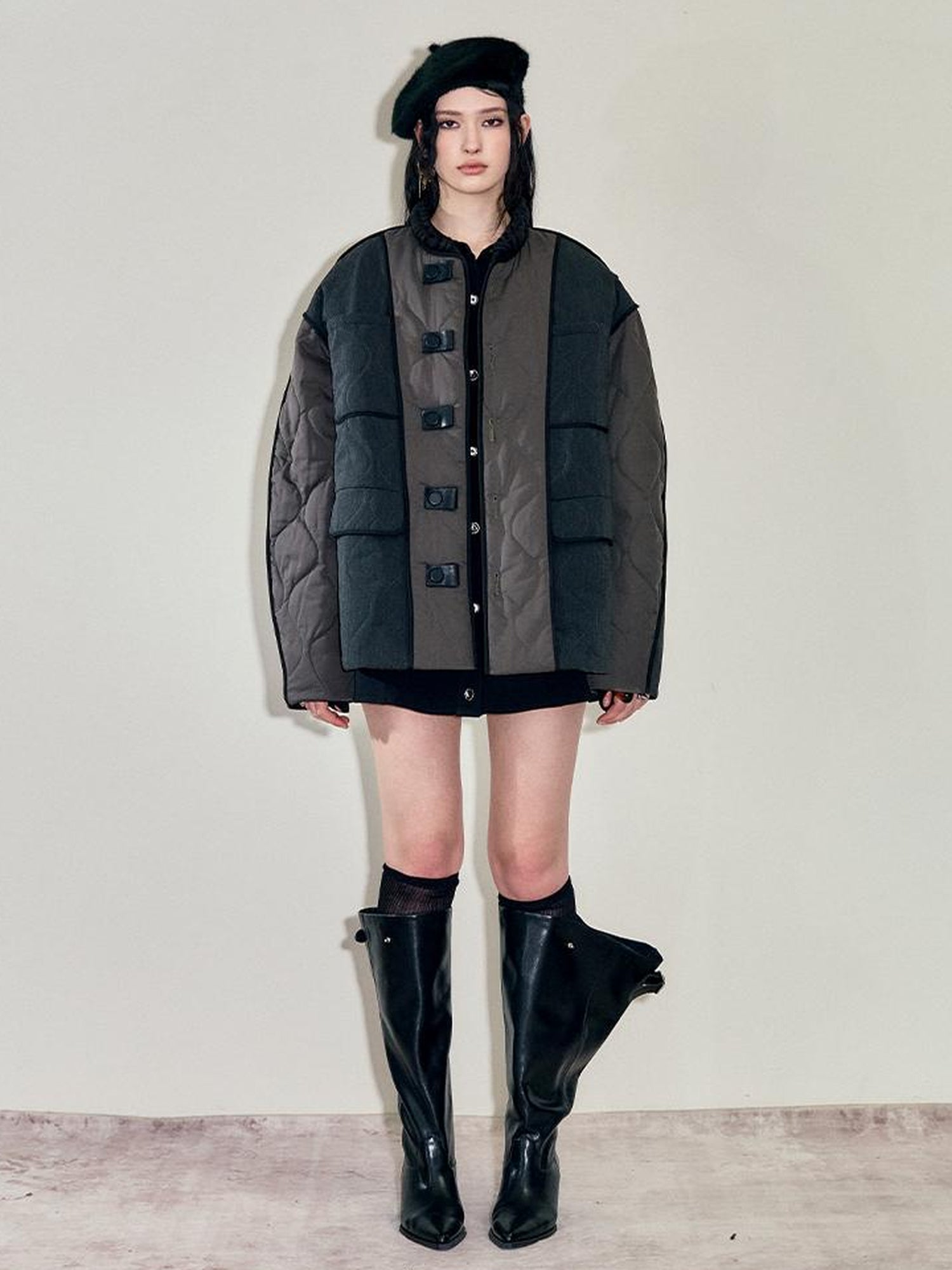 AnnoMundi Soft Fluffy Long Rabbit Hair Beret