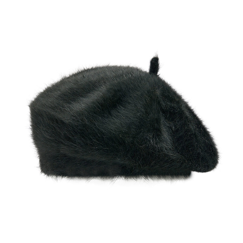 AnnoMundi_Soft_Fluffy_Long_Rabbit_Hair_Beret_MISSTT