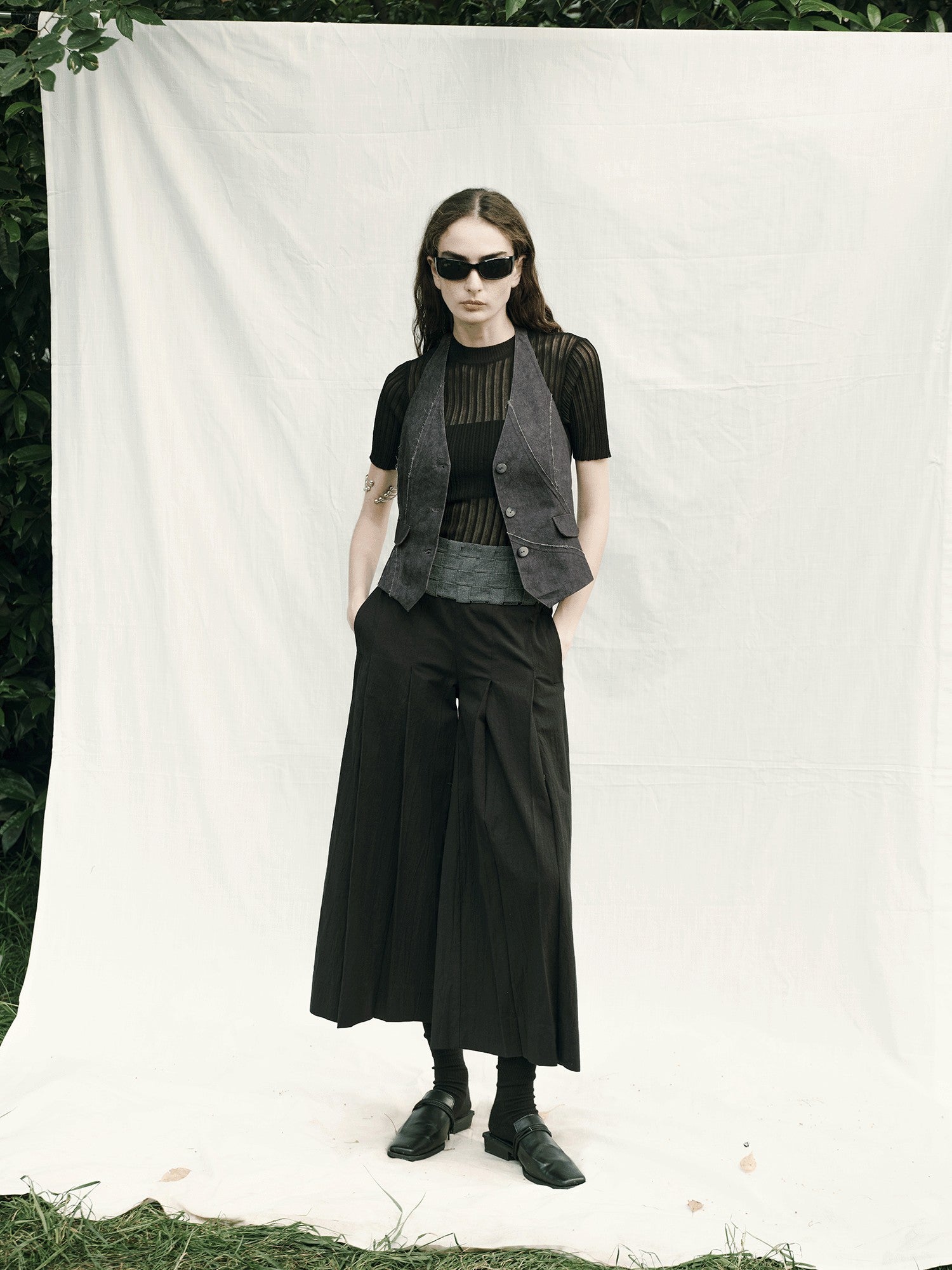 AnnoMundi Tencel Denim Designer High Waist Women&