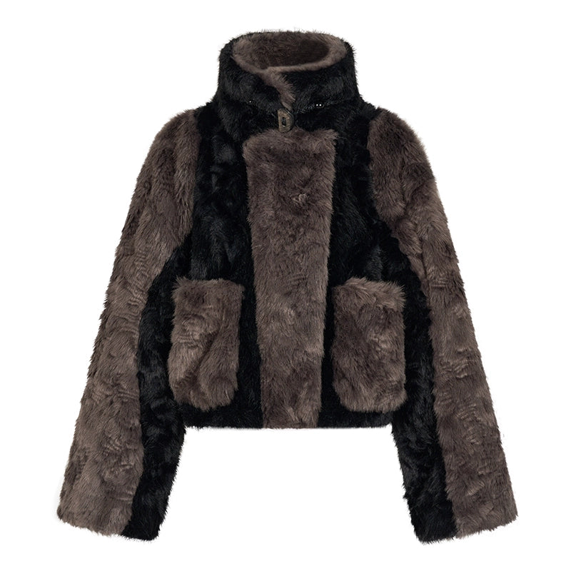 AnnoMundi_Textured_Short_Faux_Mink_Fur_Coat_MISSTT