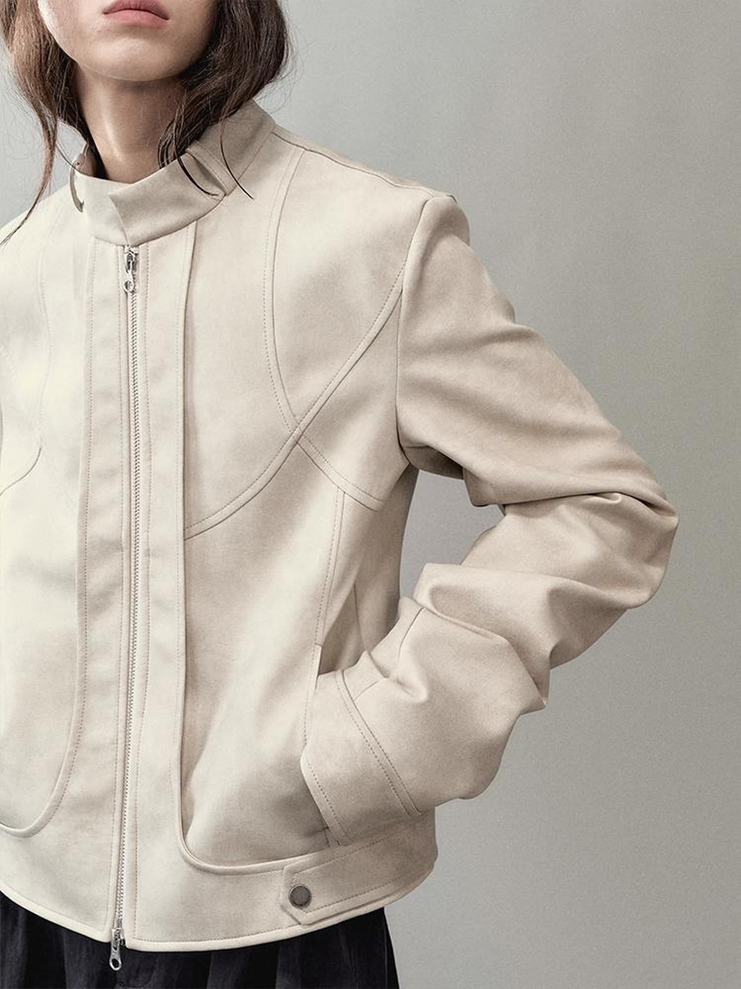 AnnoMundi Vintage Faded Moto Leather Jacket