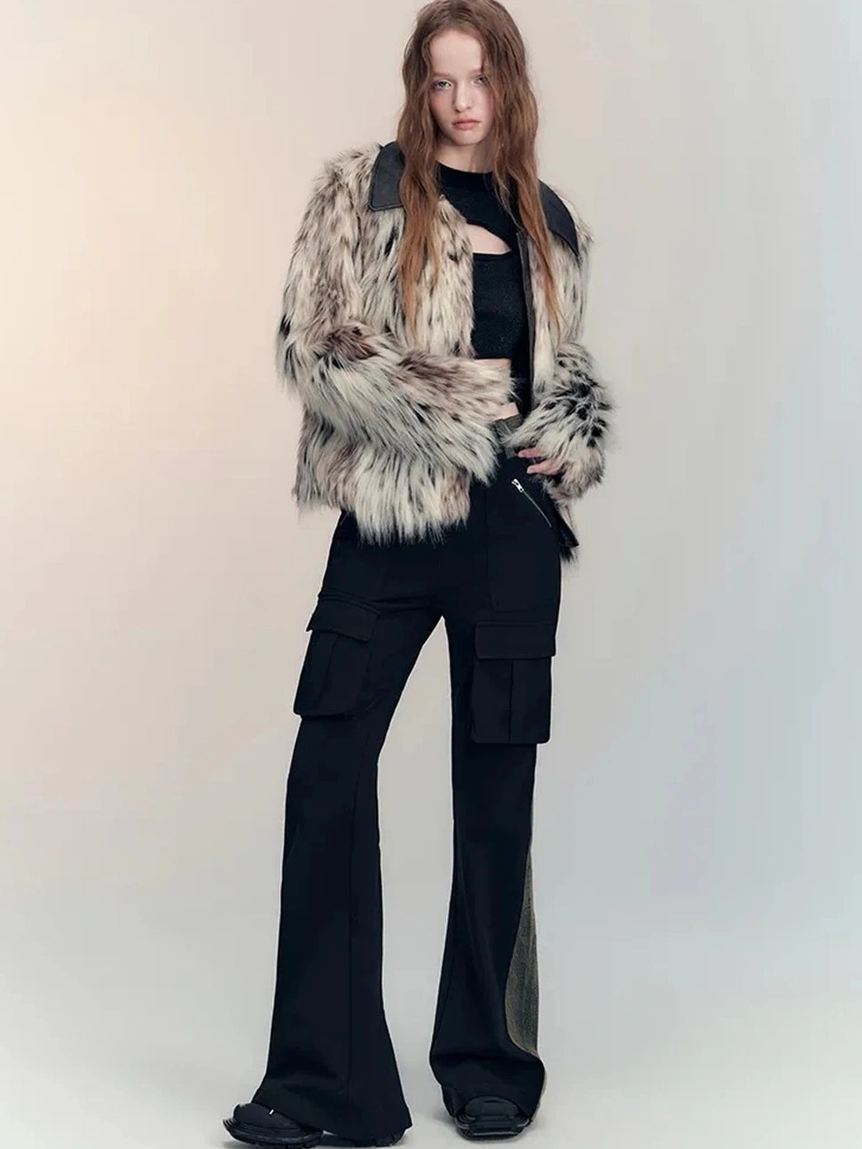 AnnoMundi Vintage Pocket Flared Trousers Pants