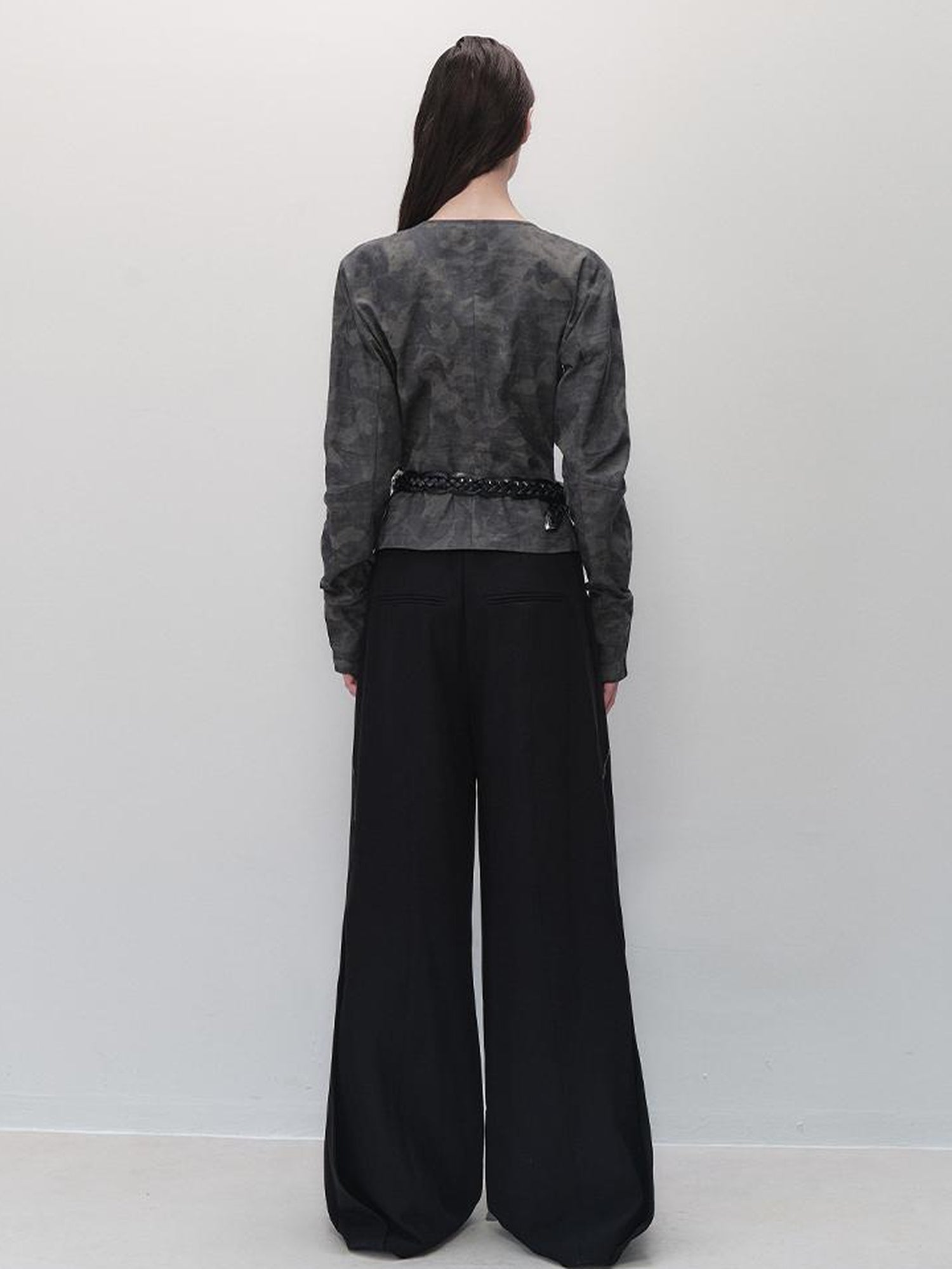AnnoMundi Vintage Print Utility Shirt Skirt Set