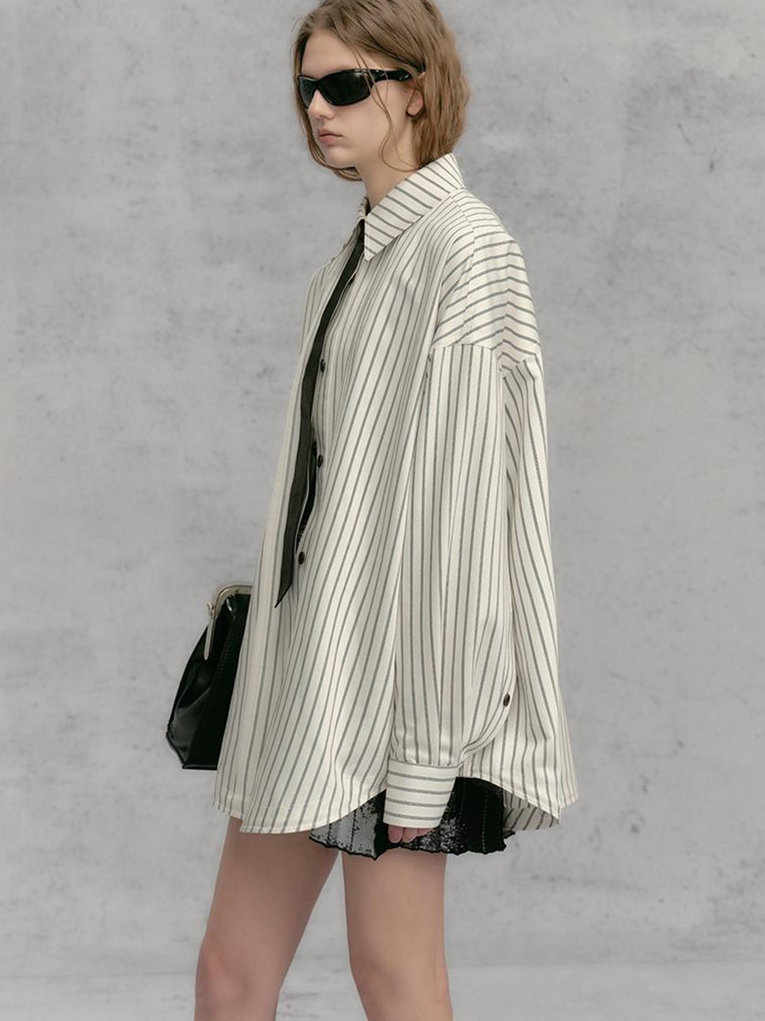 AnnoMundi Vintage Rock Rebel Striped Shirt
