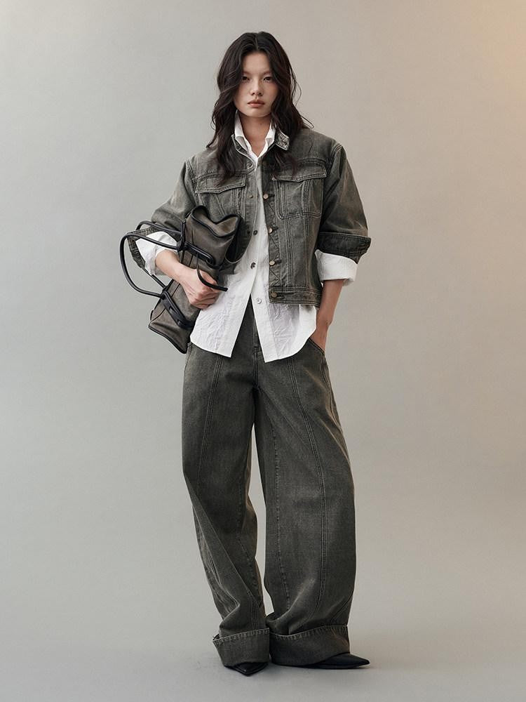 AnnoMundi Vintage Washed Distressed Women&