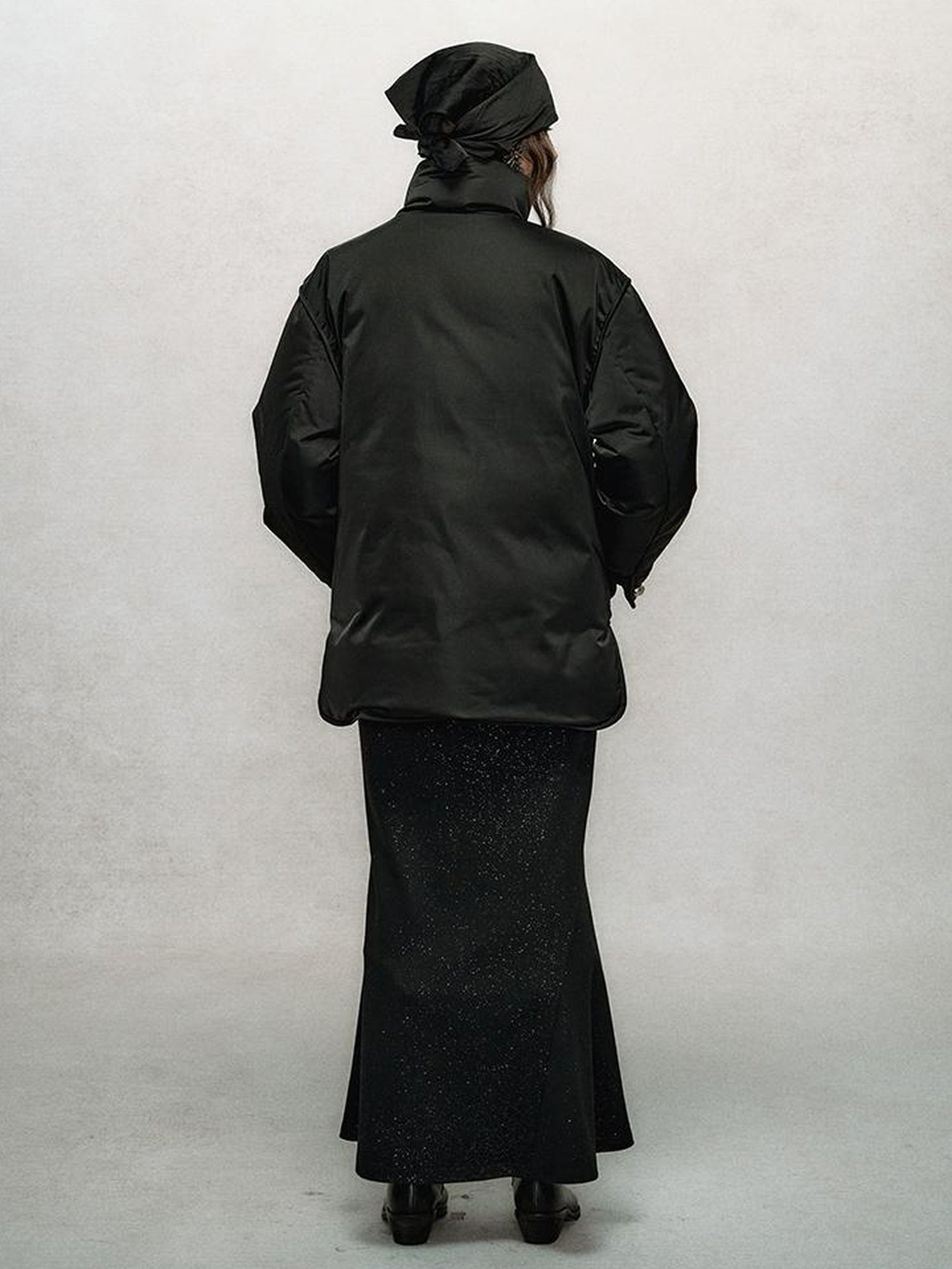 AnnoMundi Winter Short White Duck Down Puffer Jacket