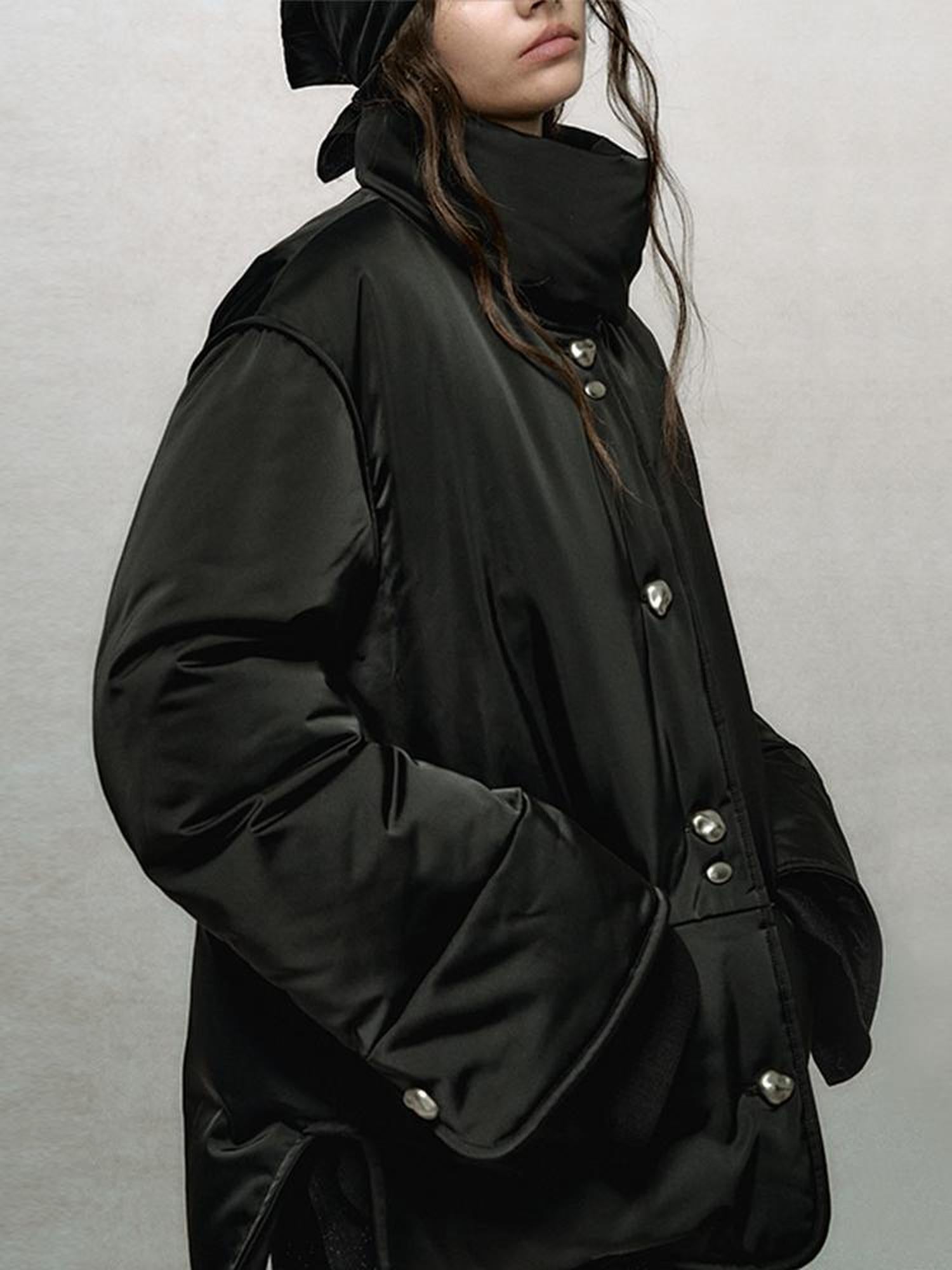 AnnoMundi Winter Short White Duck Down Puffer Jacket