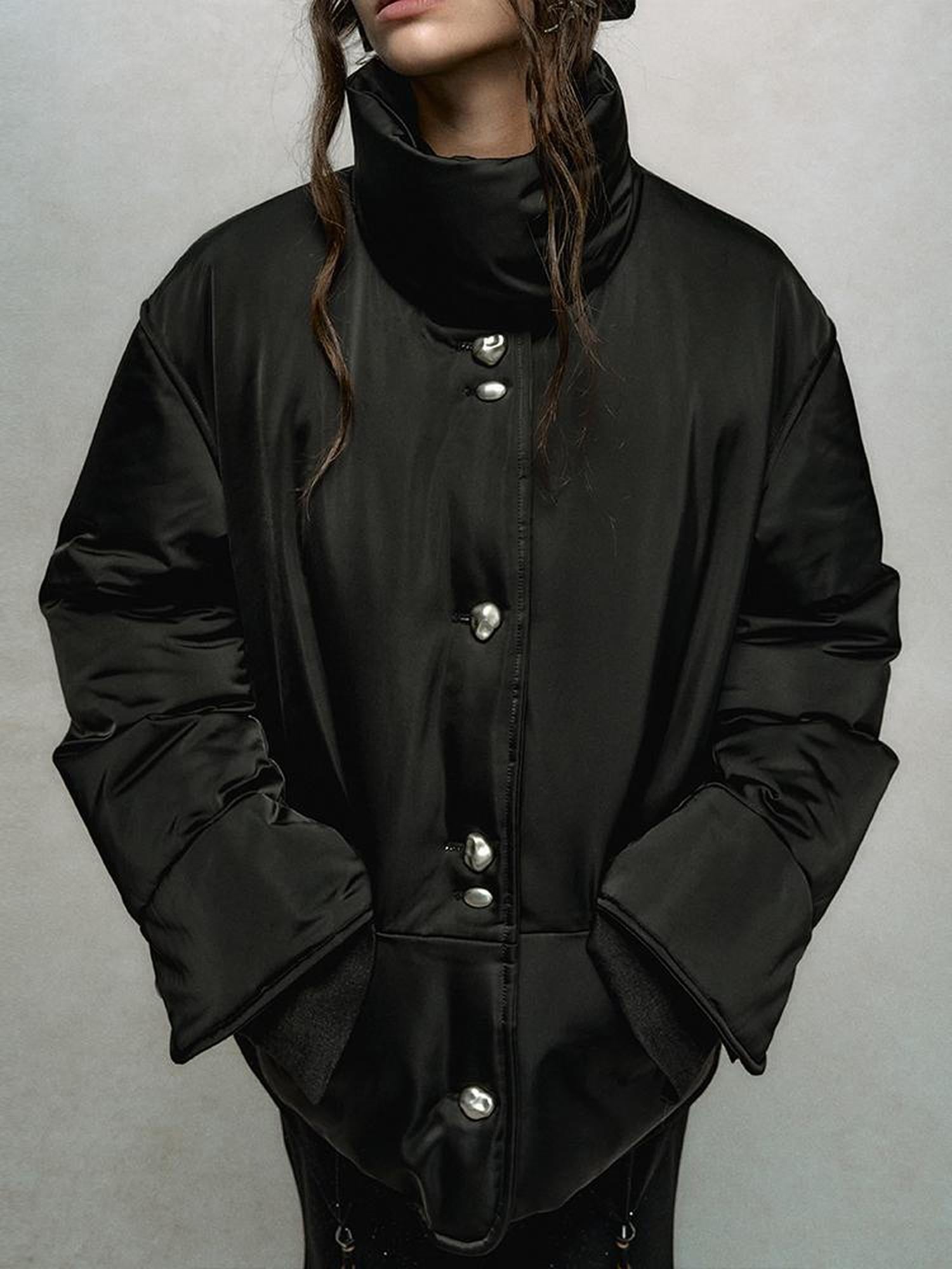 AnnoMundi Winter Short White Duck Down Puffer Jacket