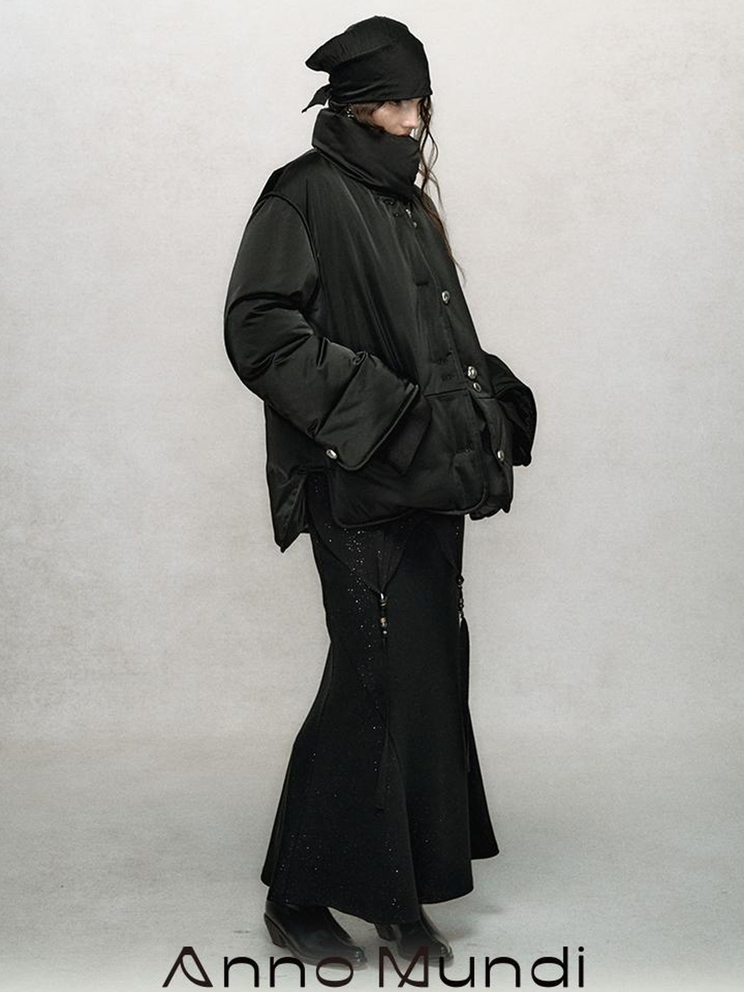 AnnoMundi Winter Short White Duck Down Puffer Jacket