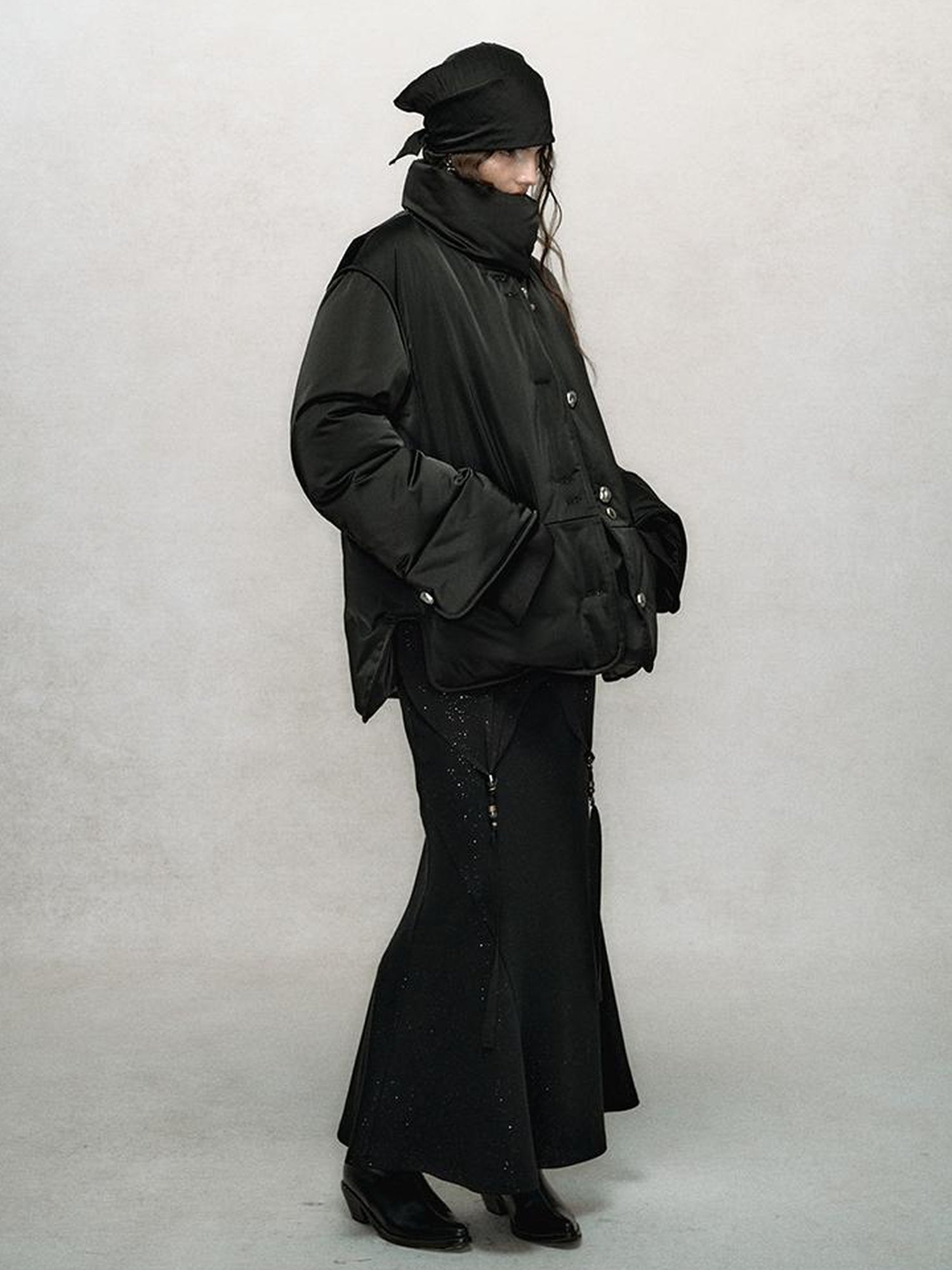 AnnoMundi Winter Short White Duck Down Puffer Jacket
