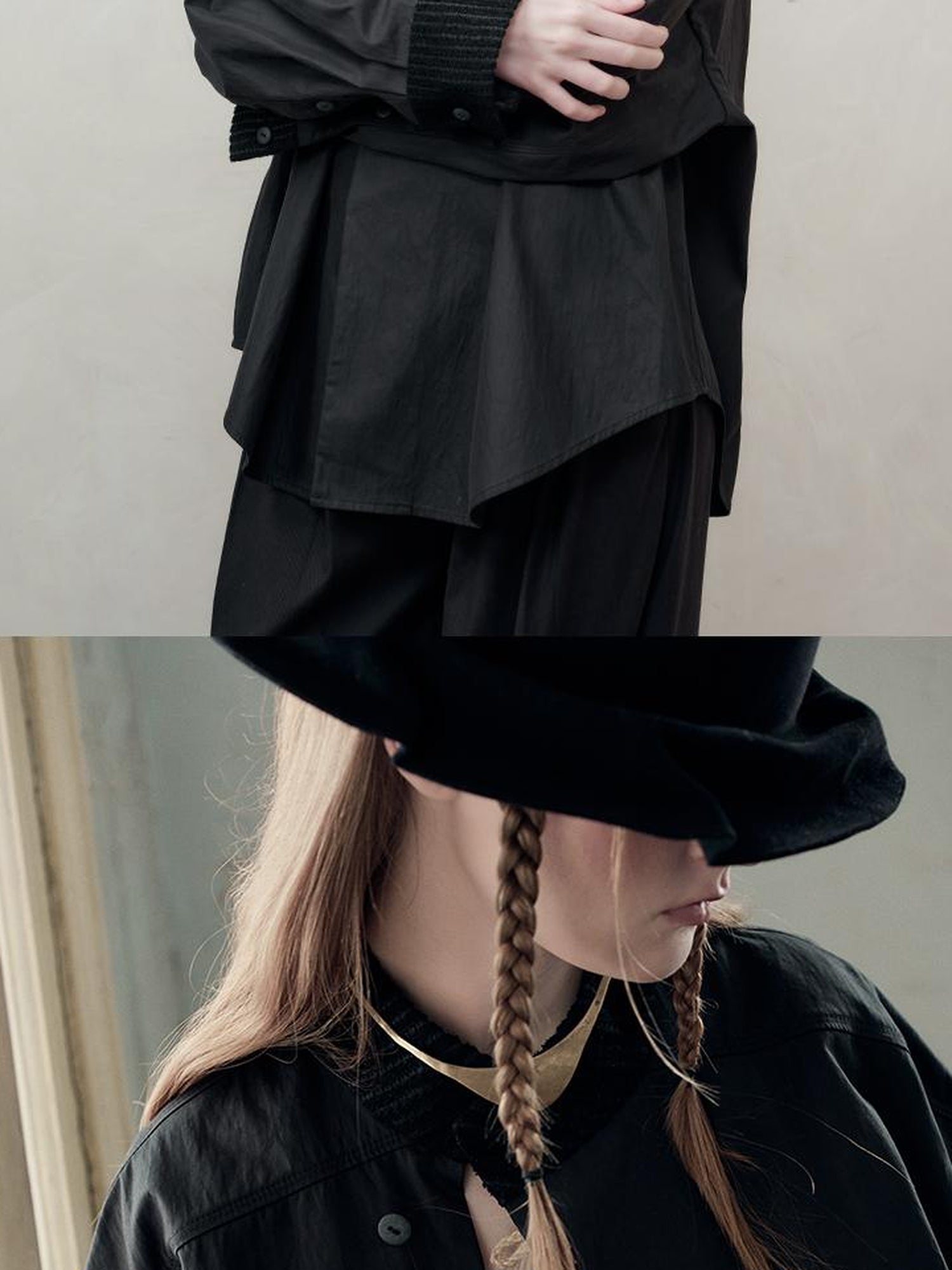 AnnoMundi Woven Texture Linen Blend Oversized Shirt