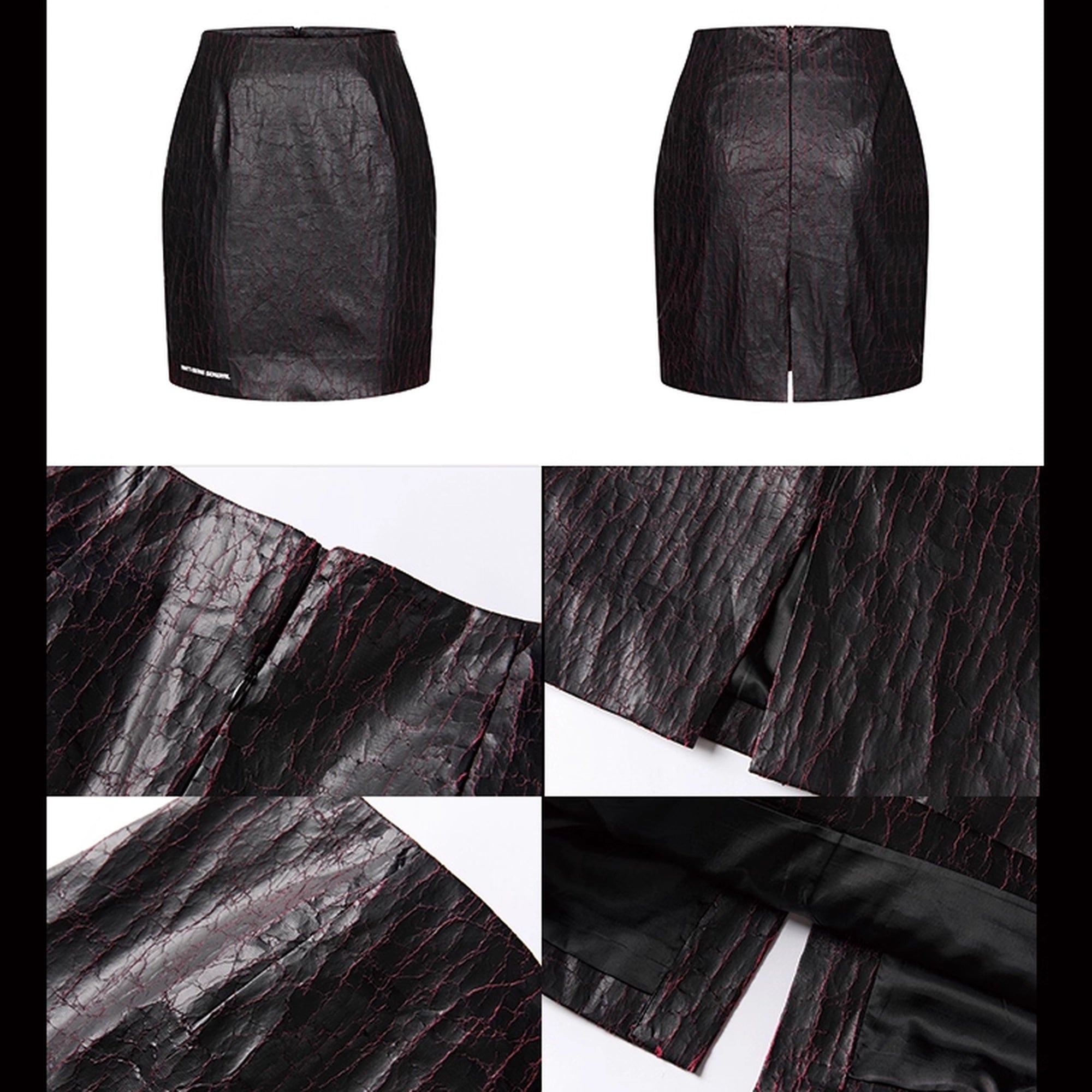 Anti_Being_General_Crocodile_Embossed_Pu_Blazer_Mini_Skirt_Set_V-neck_T-shirt_Long_Sleeve_MISSTT