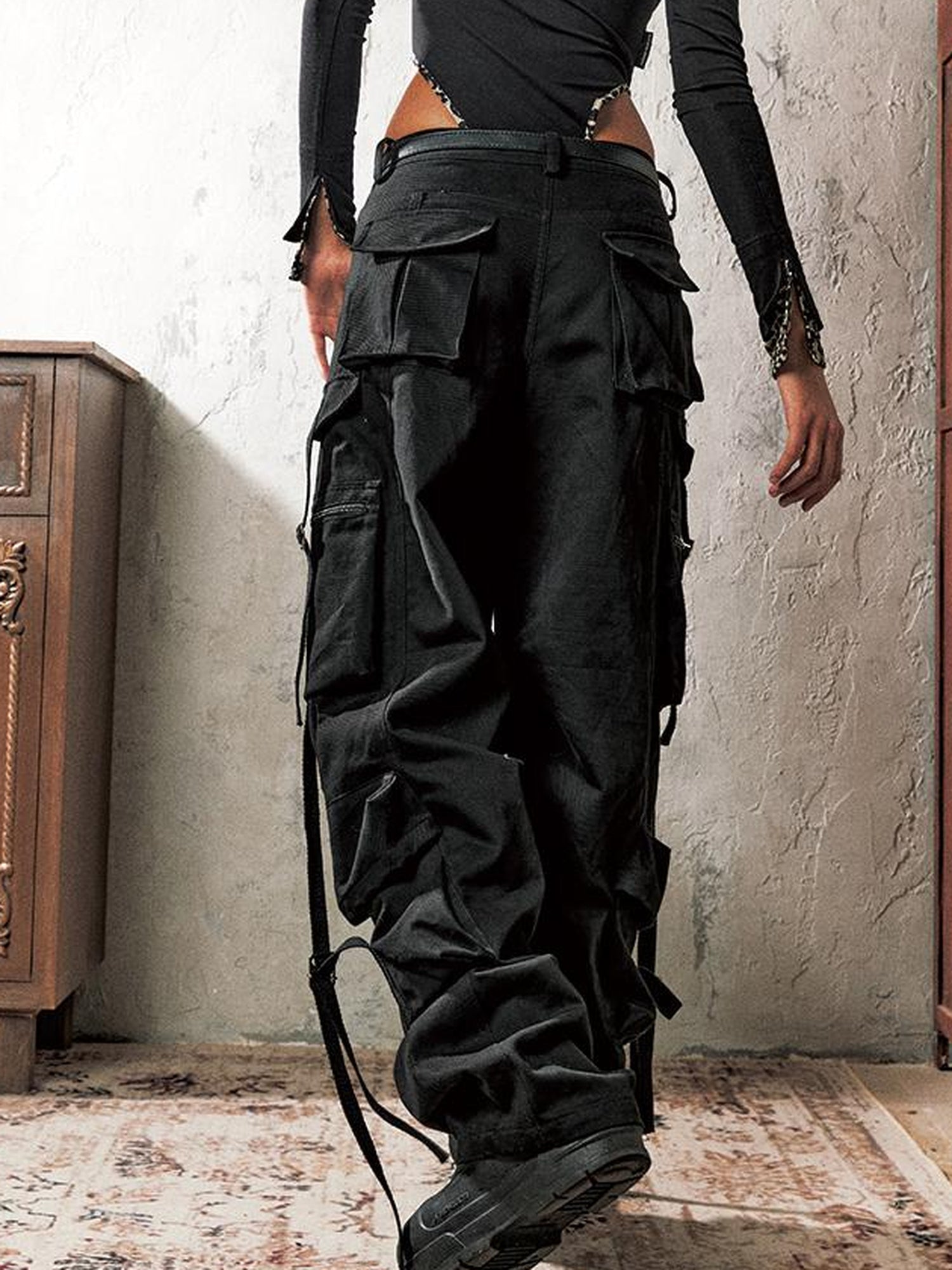 Update Anti Being General Multi Pocket Washed Workwear Cargo Pants