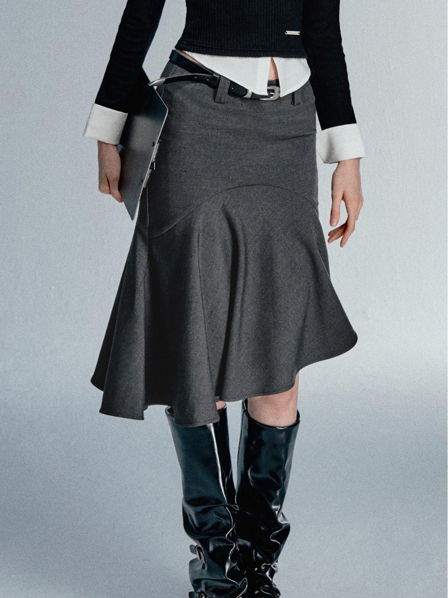 STRIKE A POSE Asym Blazer High Iq Mini Dress Spring Mermaid Skirts