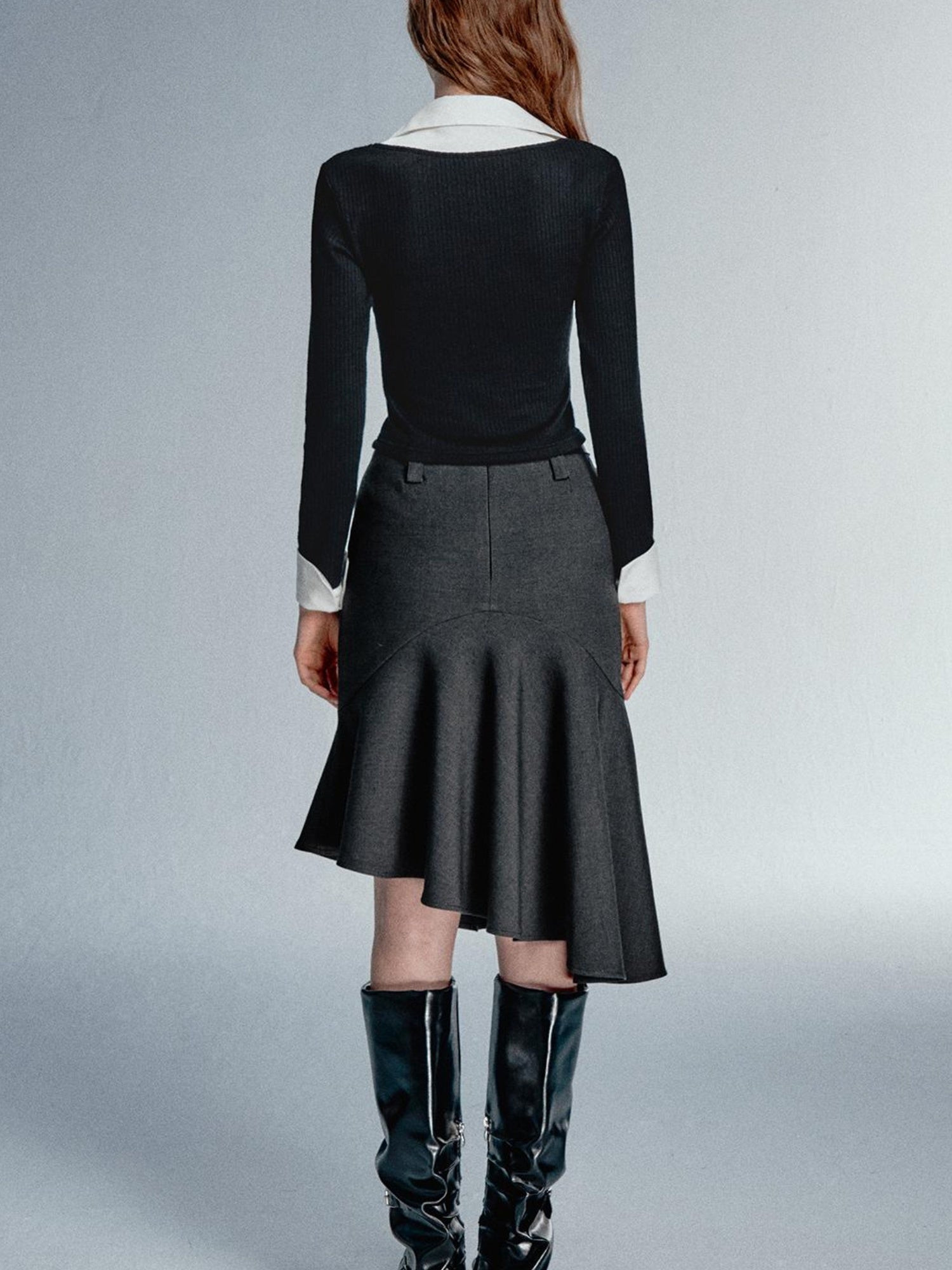 STRIKE A POSE Asym Blazer High Iq Mini Dress Spring Mermaid Skirts
