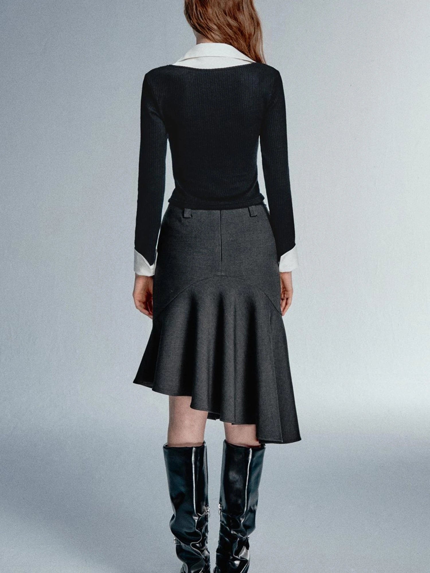 Asym Blazer High Iq Mini Dress Spring Mermaid Skirts