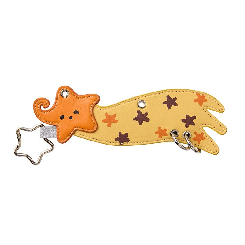 BETWEENAND_Orange_Spiral_Shooting_Star_Wish_Pendant_Bag_Charm_Diy_Women&