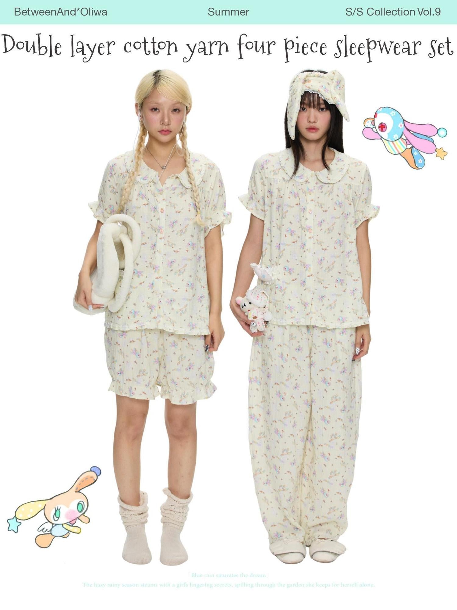 BETWEENAND Puff Sleeve Stand Collar Women&