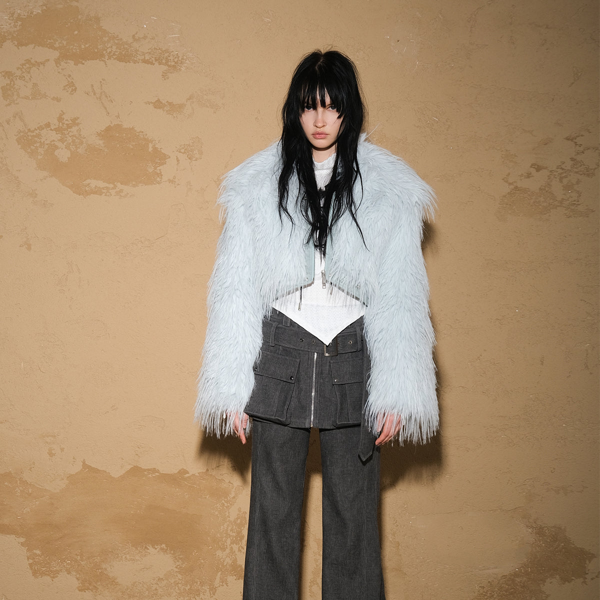 UpdateNN NORTH NODE Short Pile Astro Trim Jacket