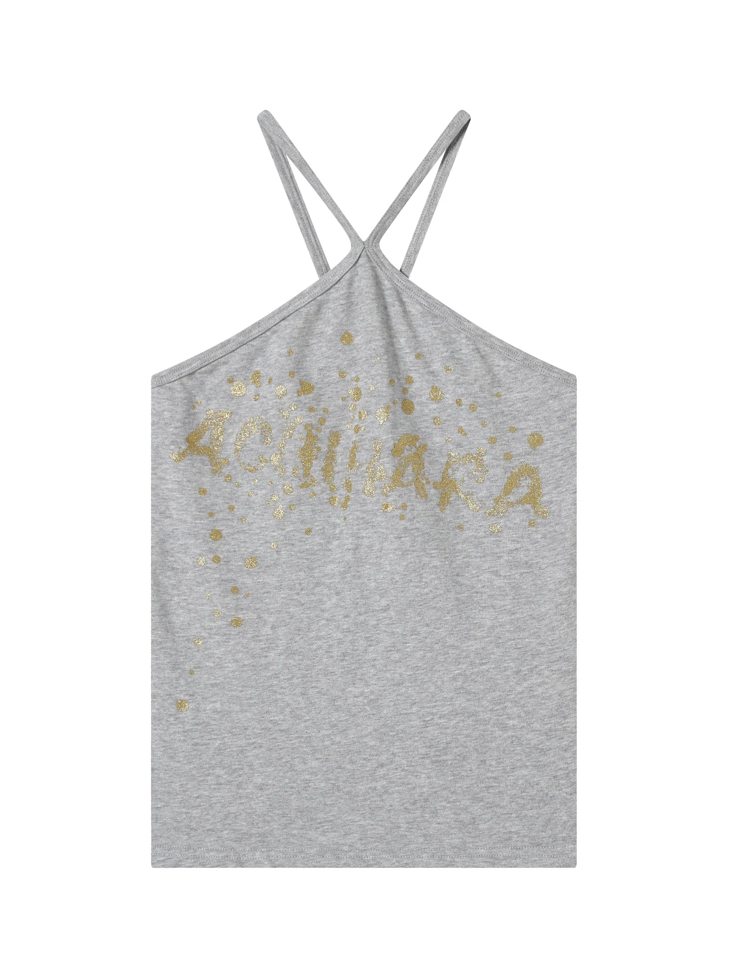 Bangkok Beach Metallic Halter Top